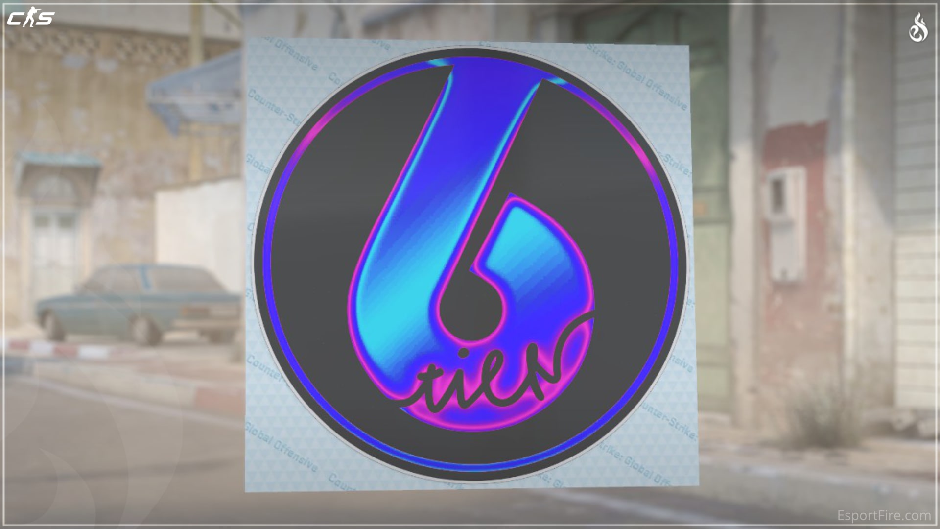 Best Purple Stickers for crafts - Miami Tier6 (Holo)