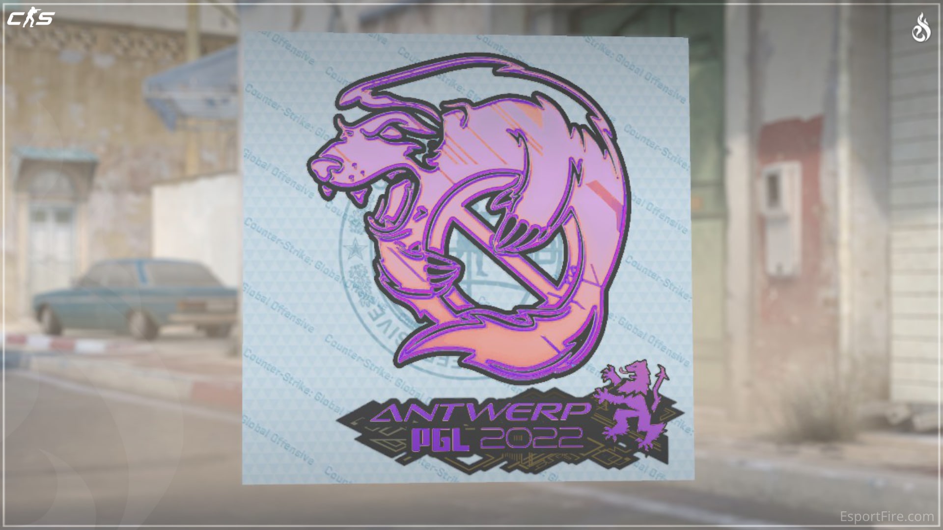 Best Purple Stickers for crafts - Outsiders (Holo) | Antwerp 2022