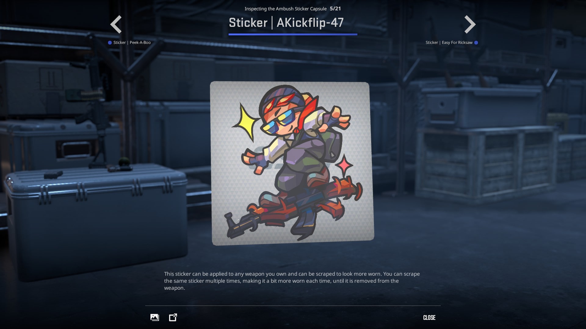 Ambush Sticker Capsule