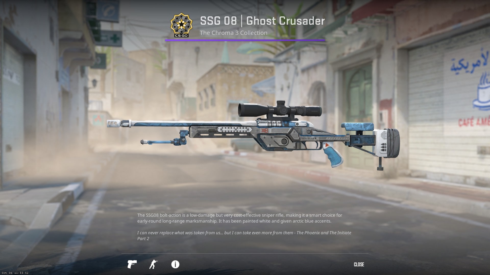 Cheap CS2 Skins Under USD 1 SSG 08 | Ghost Crusader