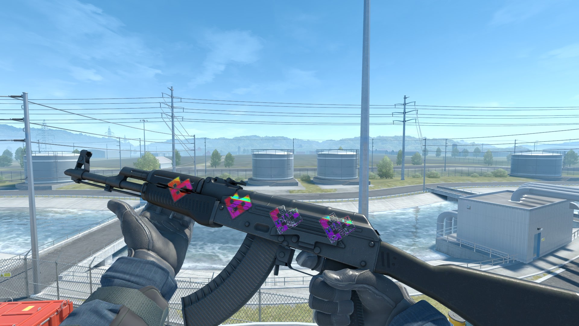 Best Scraped Sticker Crafts in CS2 - Leaving The Station (Holo)