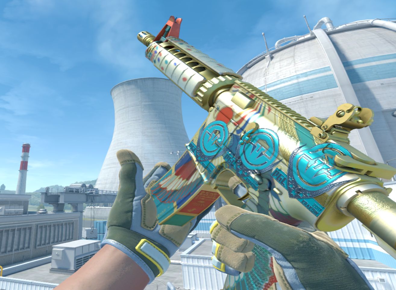 M4A4 Eye of Horus Sticker Craft