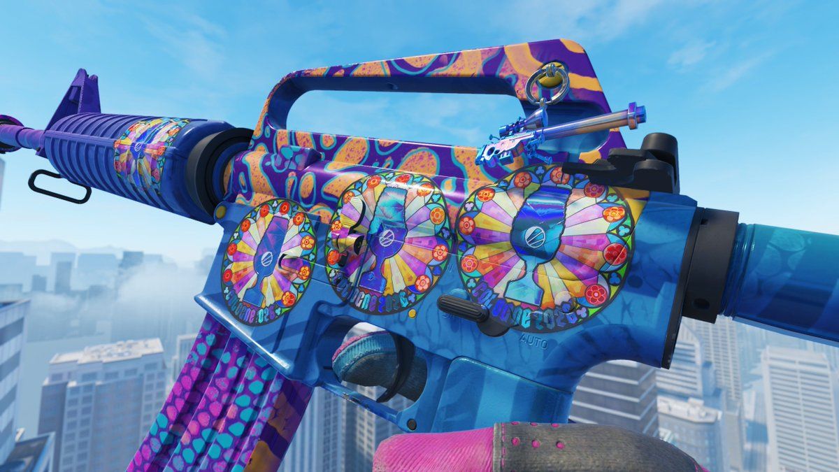 M4A1-S Party Animal Sticker Craft