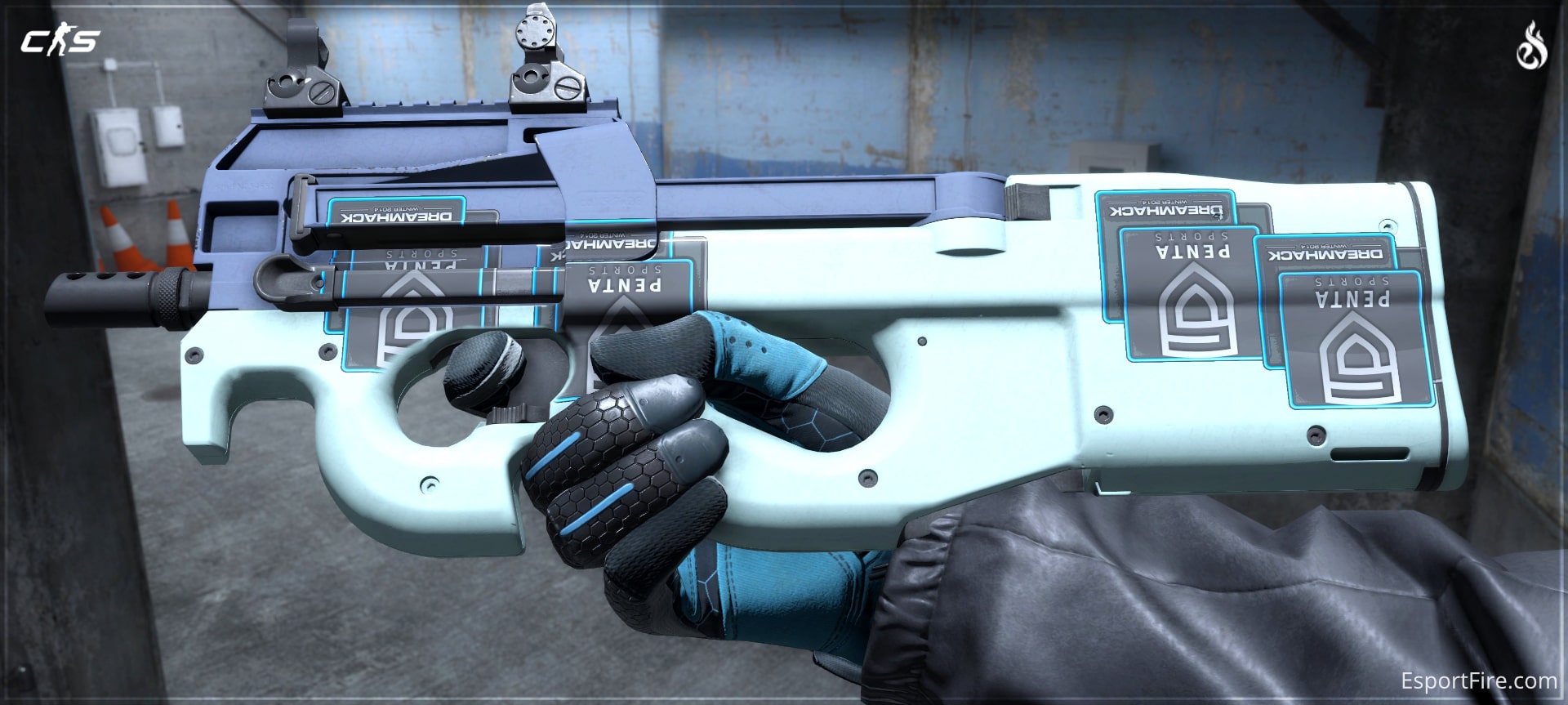 P90 Storm Sticker Craft