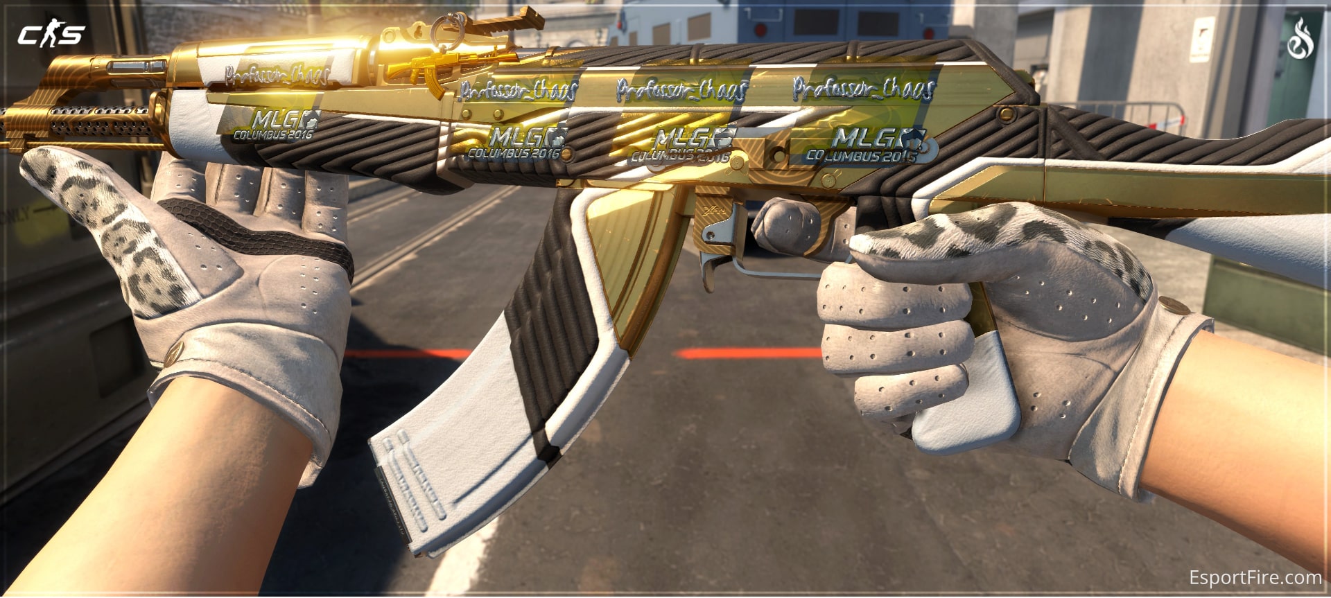 AK-47 The Oligarch Sticker Craft