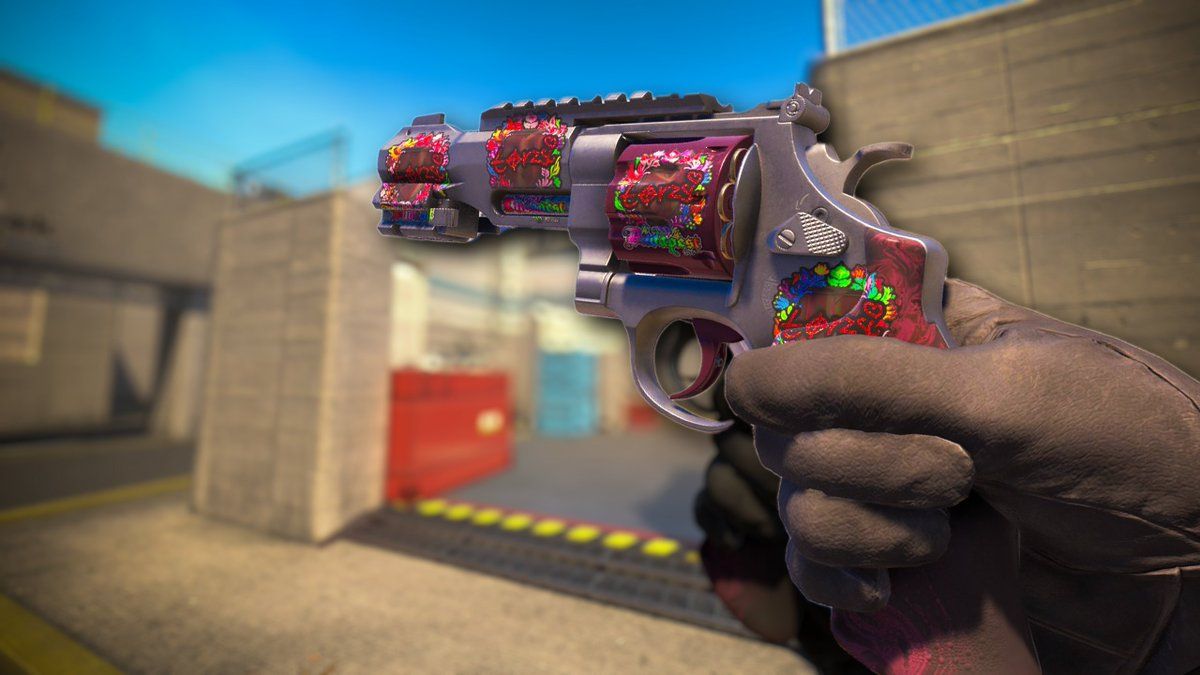 R8 Revolver Mauve Aside Sticker Craft