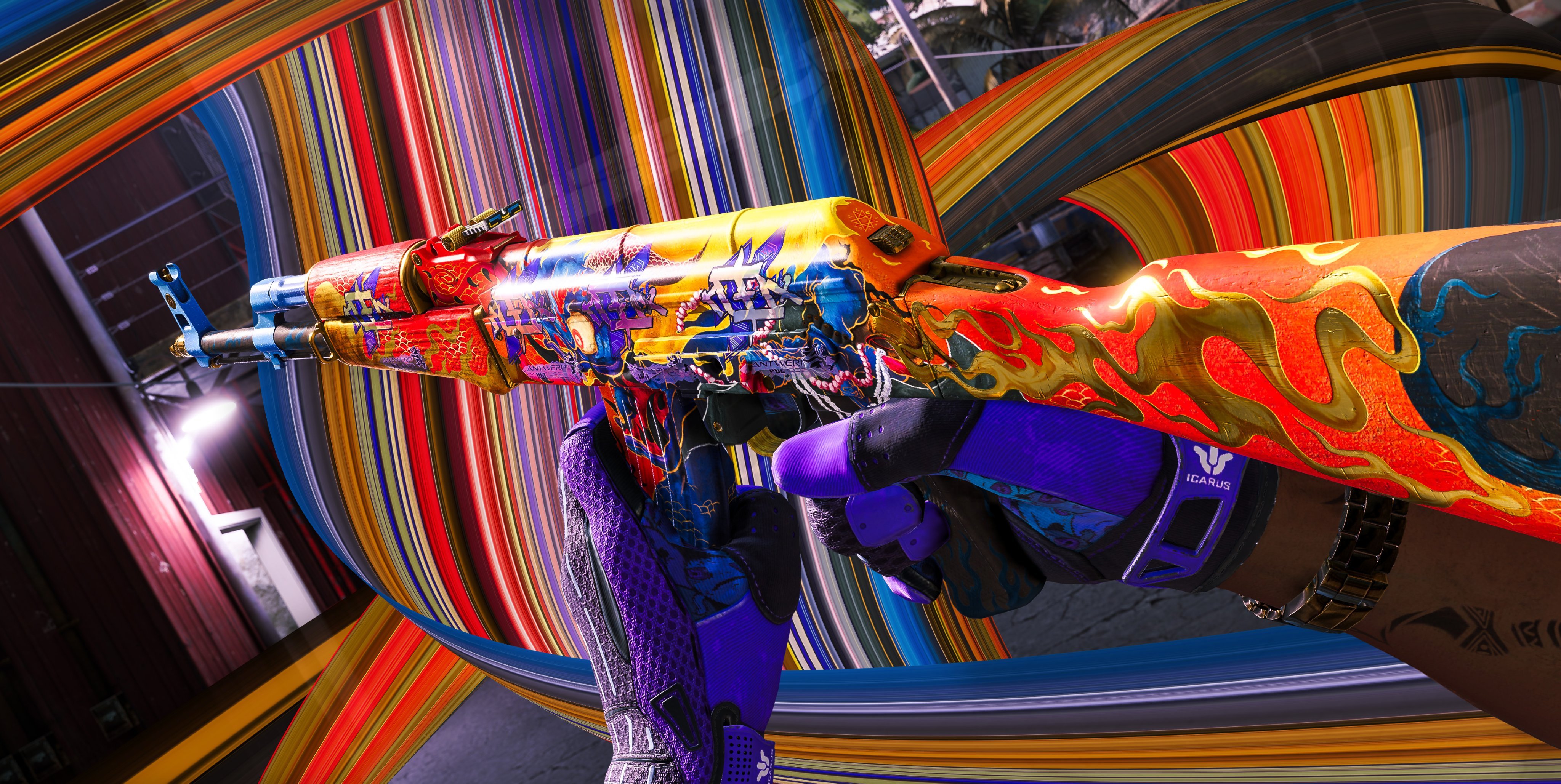 AK-47 Consequence of the Jinn Sticker Craft