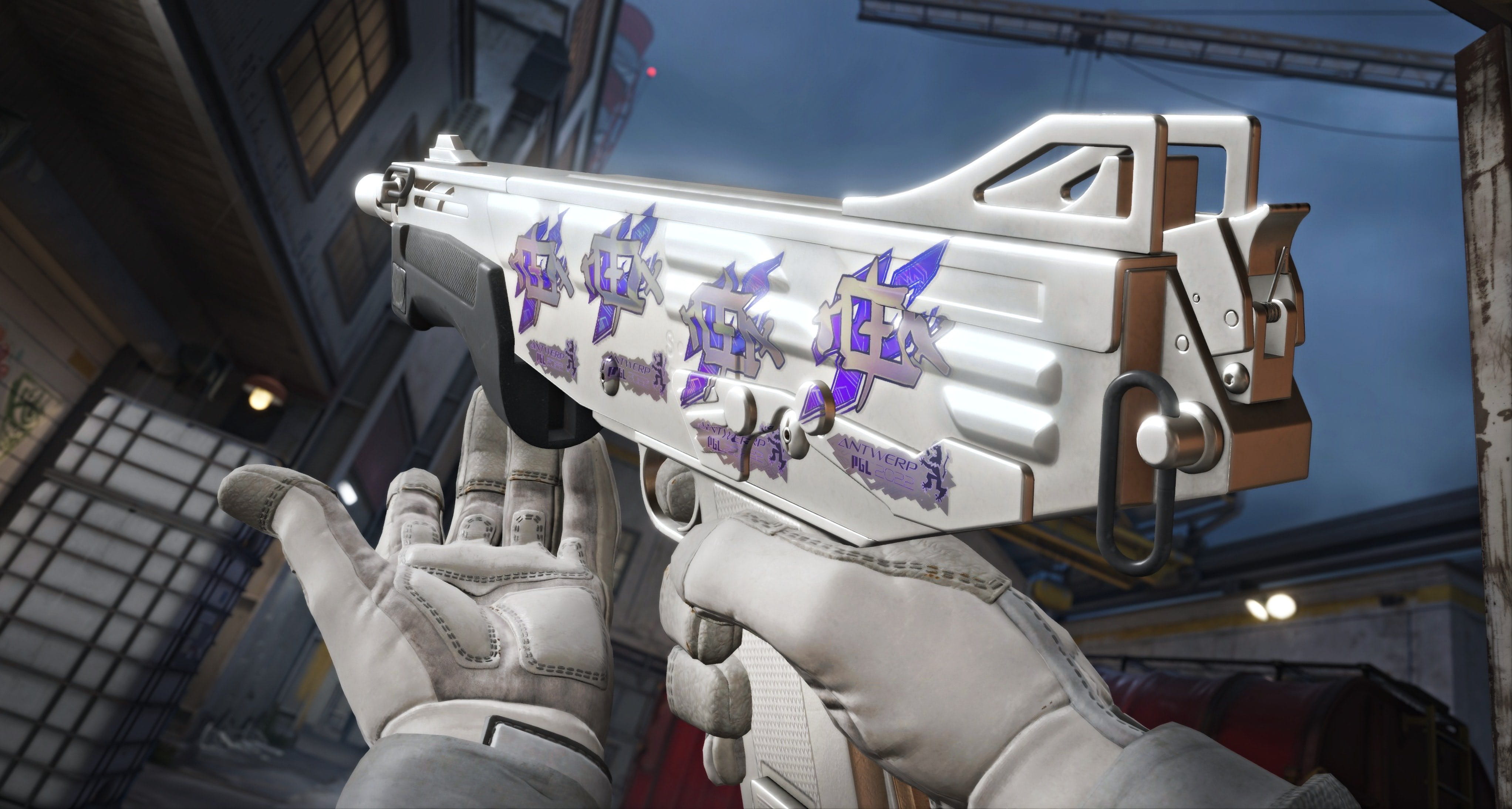 MAG-7 Silver Sticker Craft