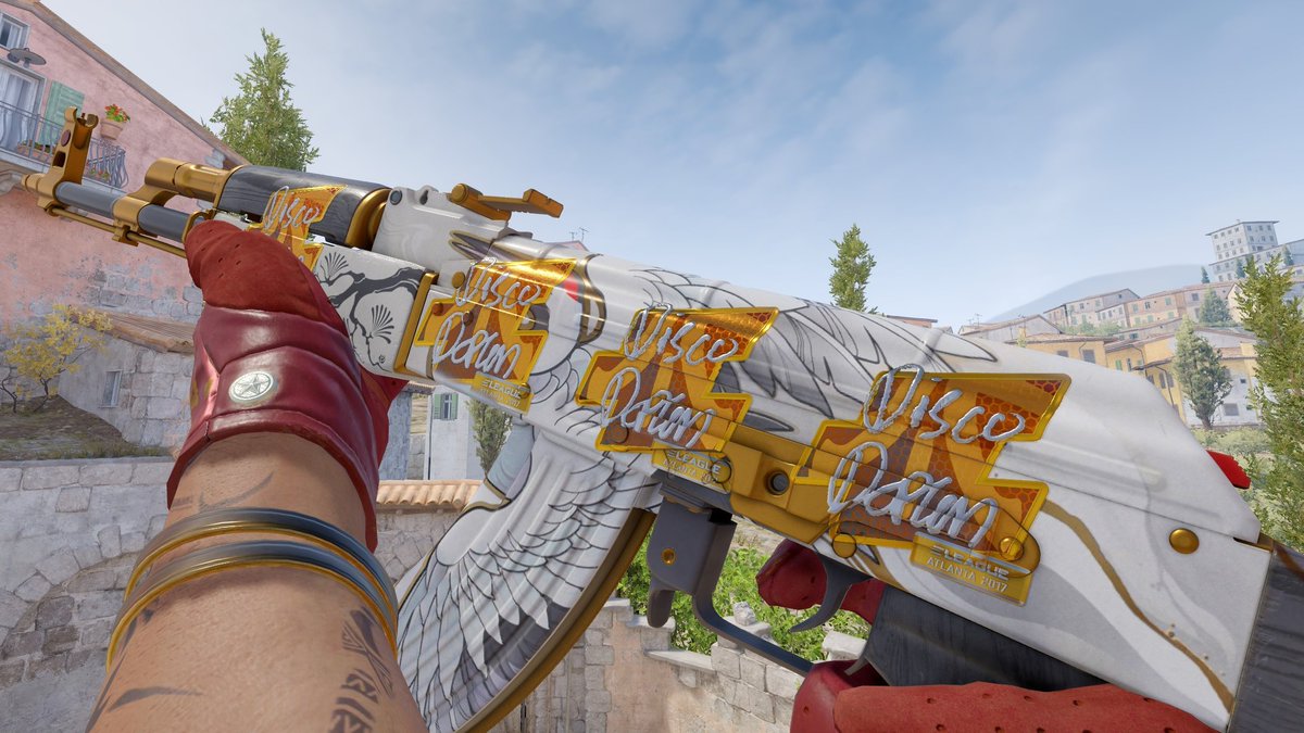 AK-47 Crane Flight Sticker Craft