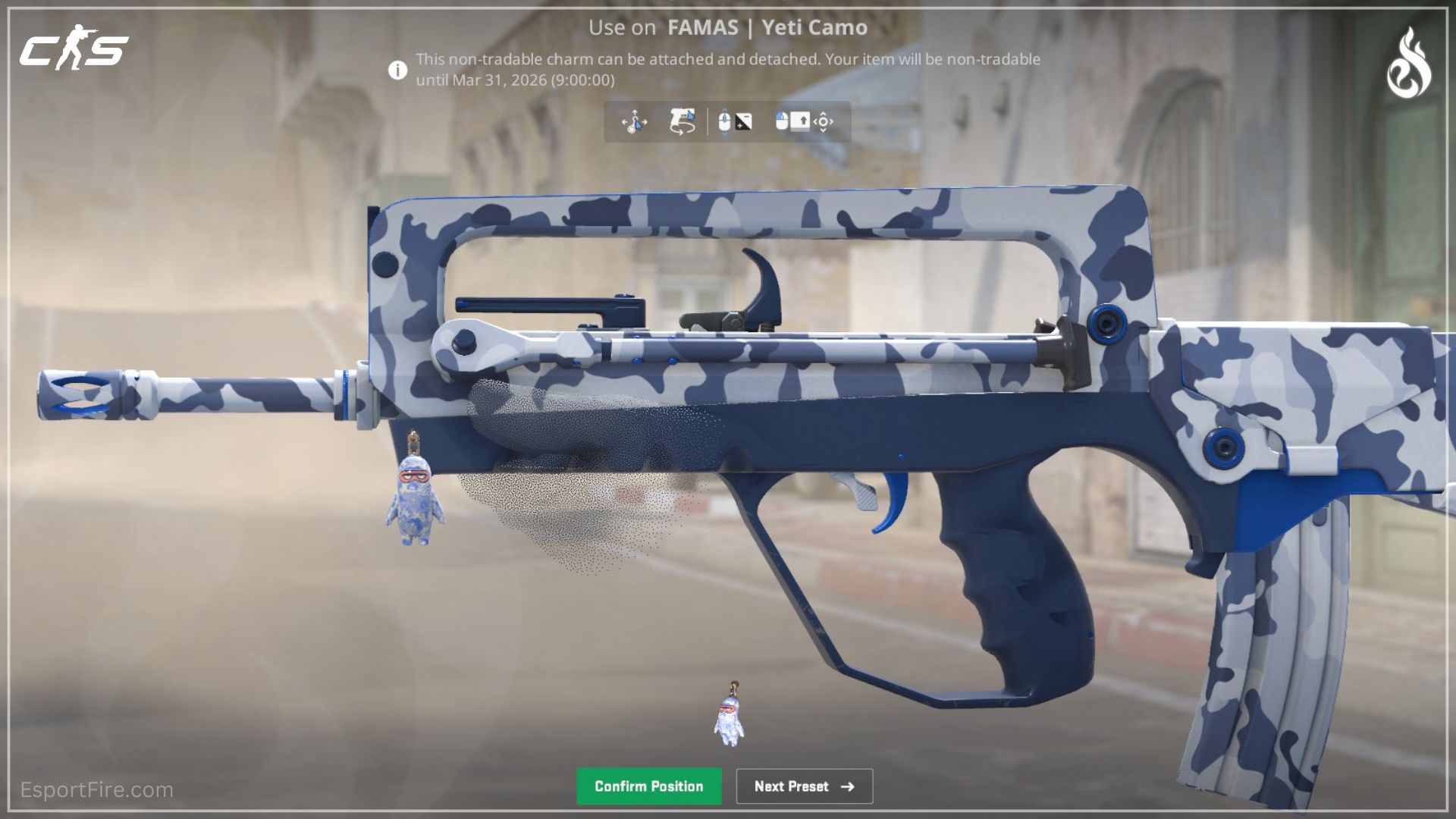 How to attach CS2 weapon charms charms placements explained all patterns for charms guide Counter Strike 2 explained