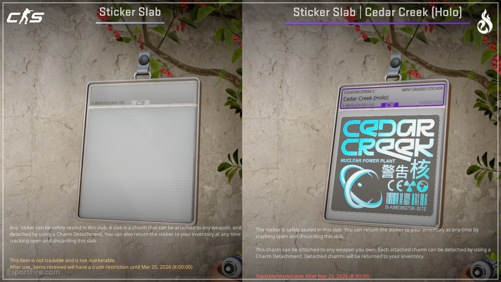 Sealed Sticker slab Sticker weapon charm Counter-Strike 2 sticker how to get charm  sealed sticker slab