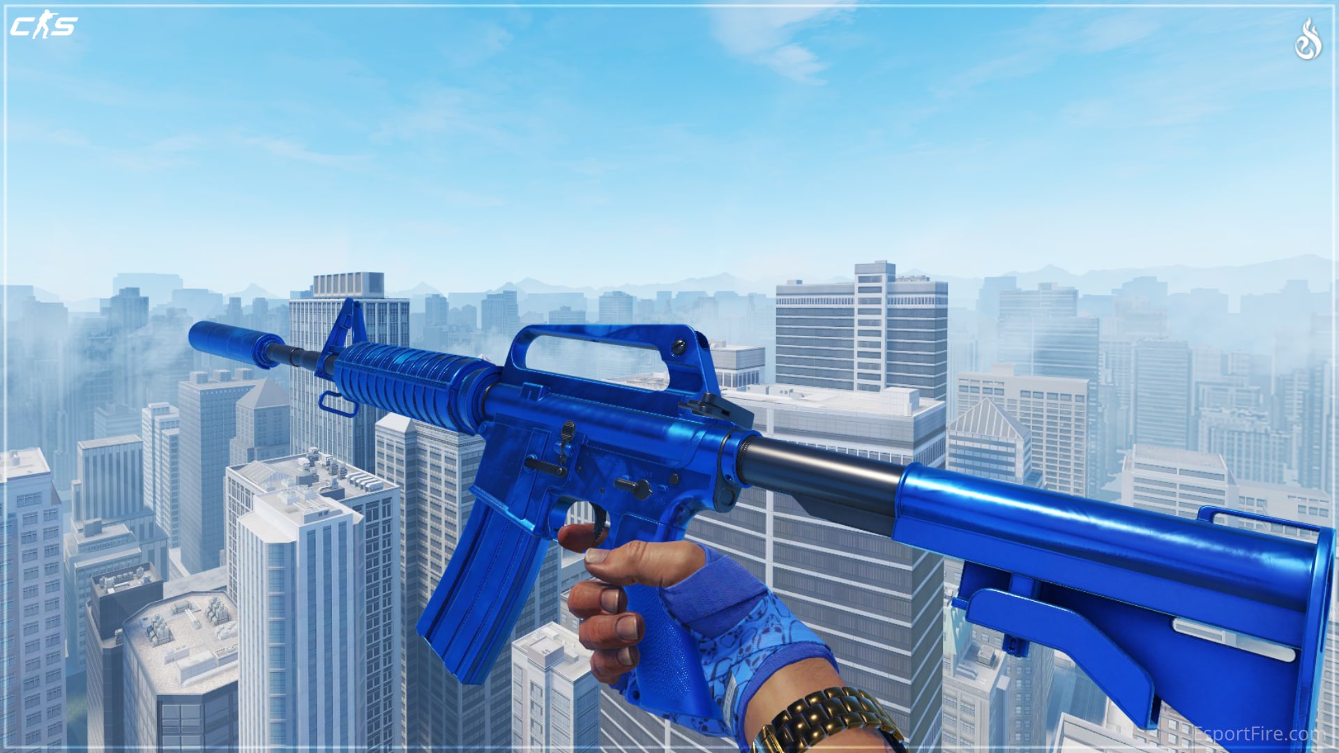 Skins That Got An Upgrade In CS2 - M4A1-S | Blue Phosphor