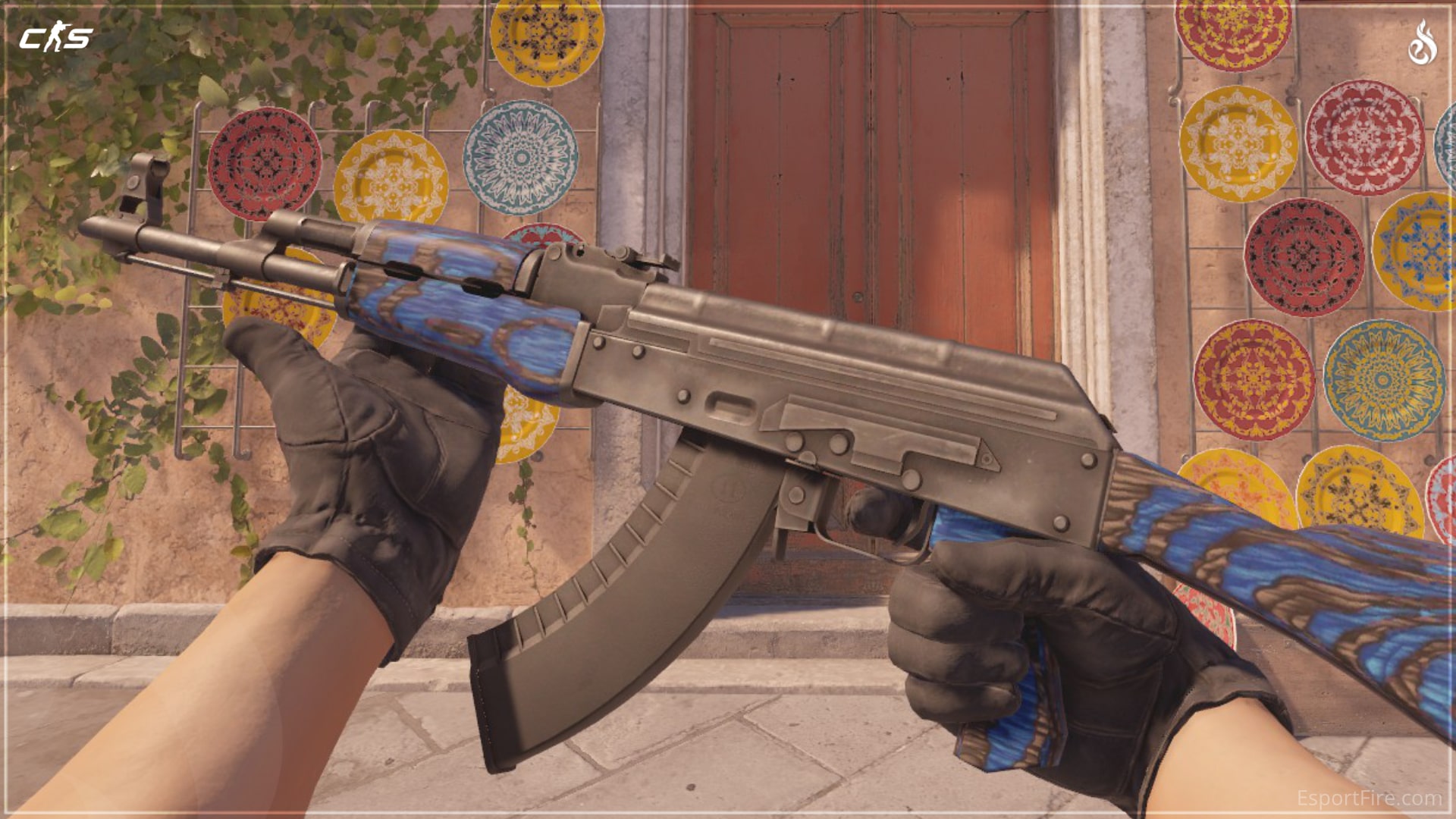 Cheapest AK-47 Skins In CS2 Blue Laminate