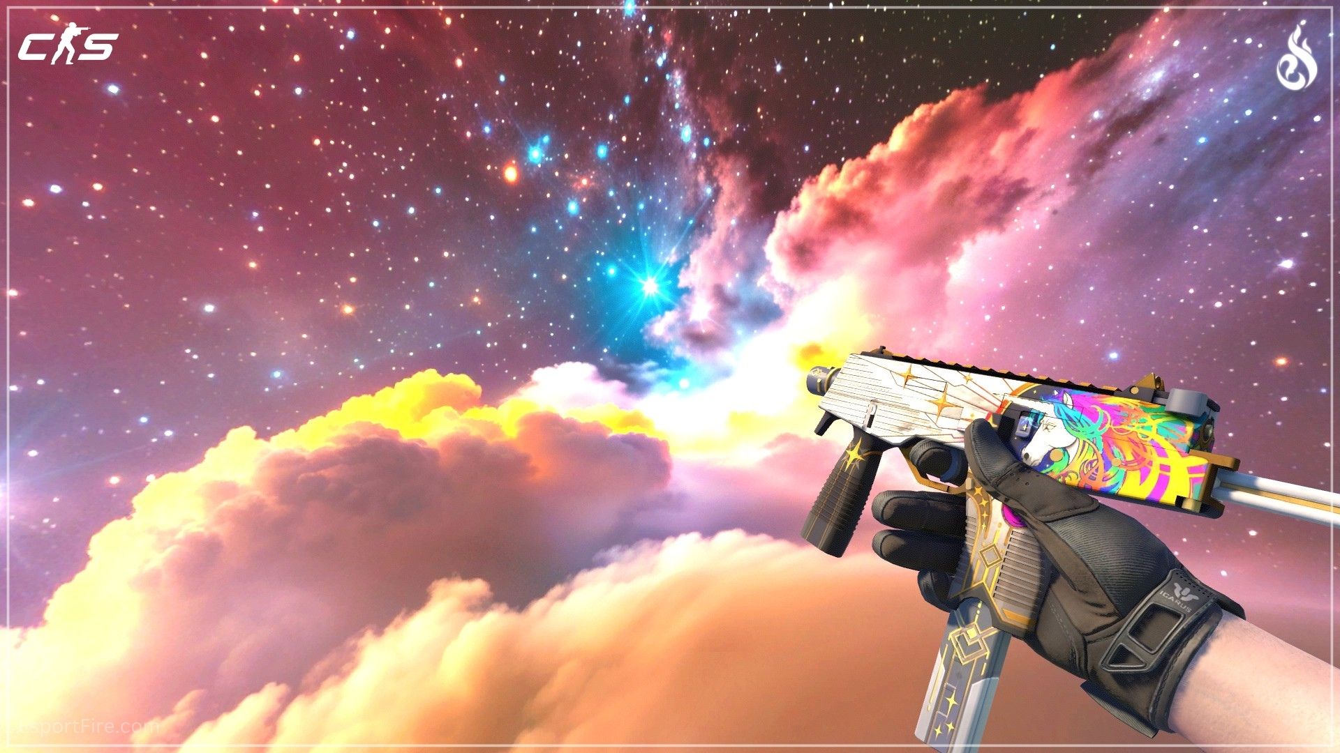 Best Counter Strike 2 skins for your inventory MP9 Starlight Protector CS2 skin