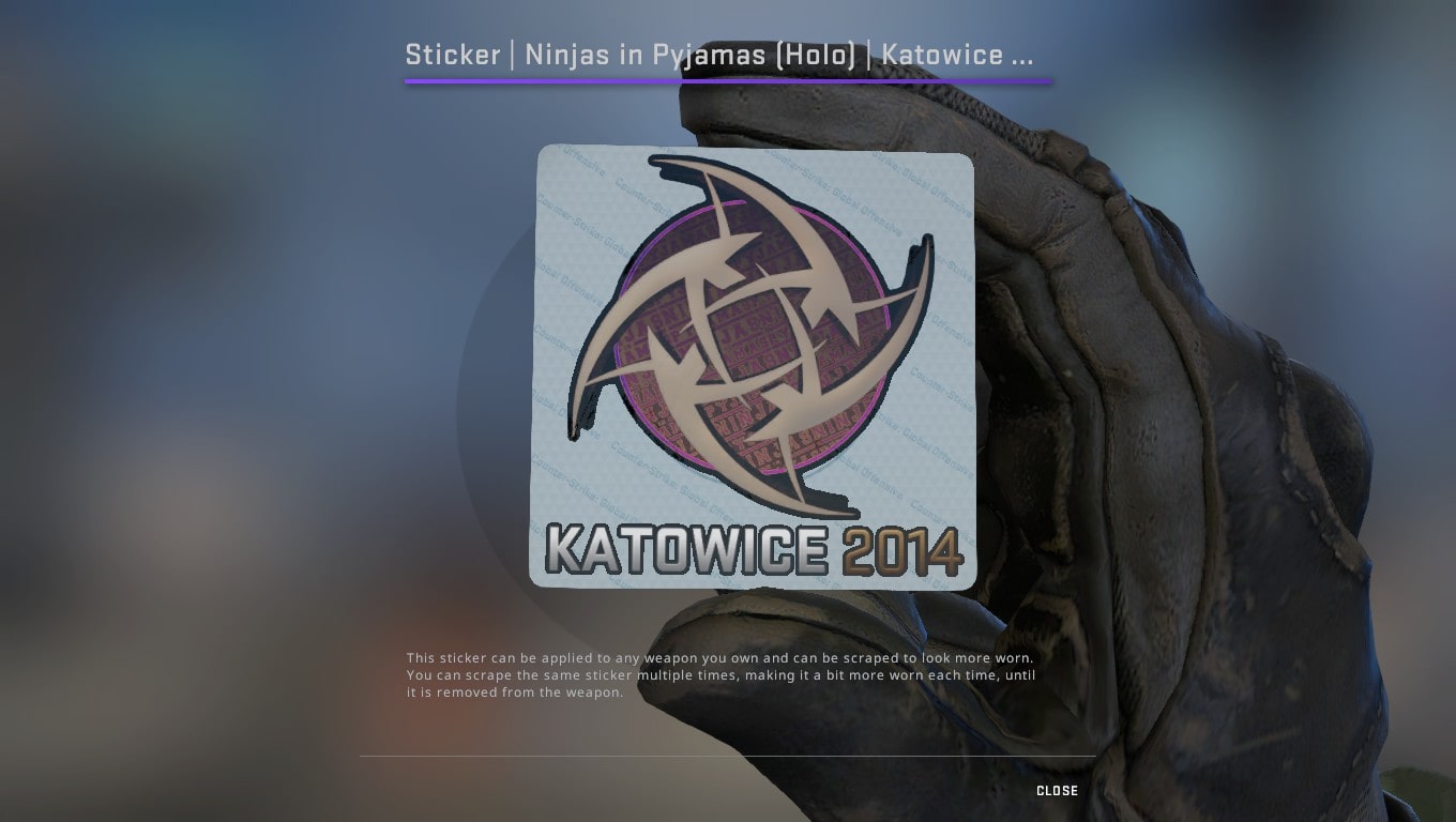 CS:GO NiP Katowice 2014 Sticker
