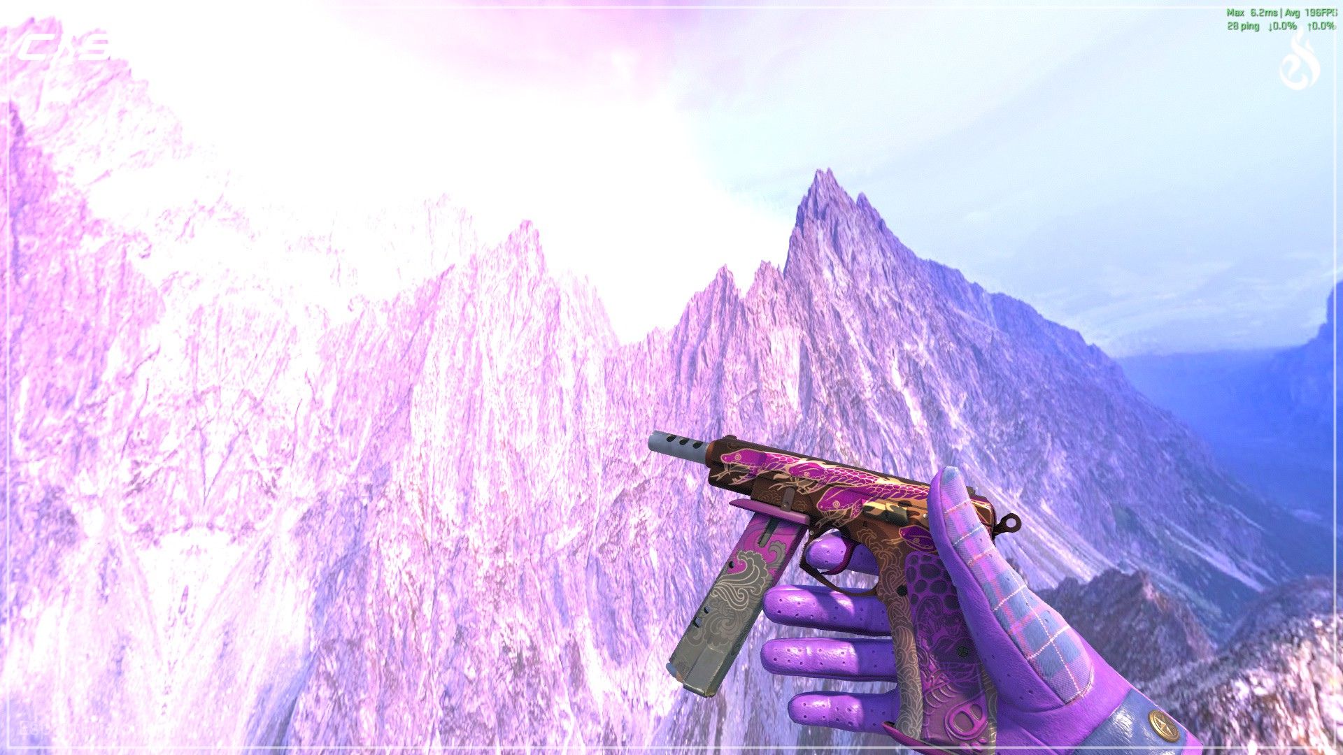 Purple CS2 loadout CZ75-Auto Xiangliu skin