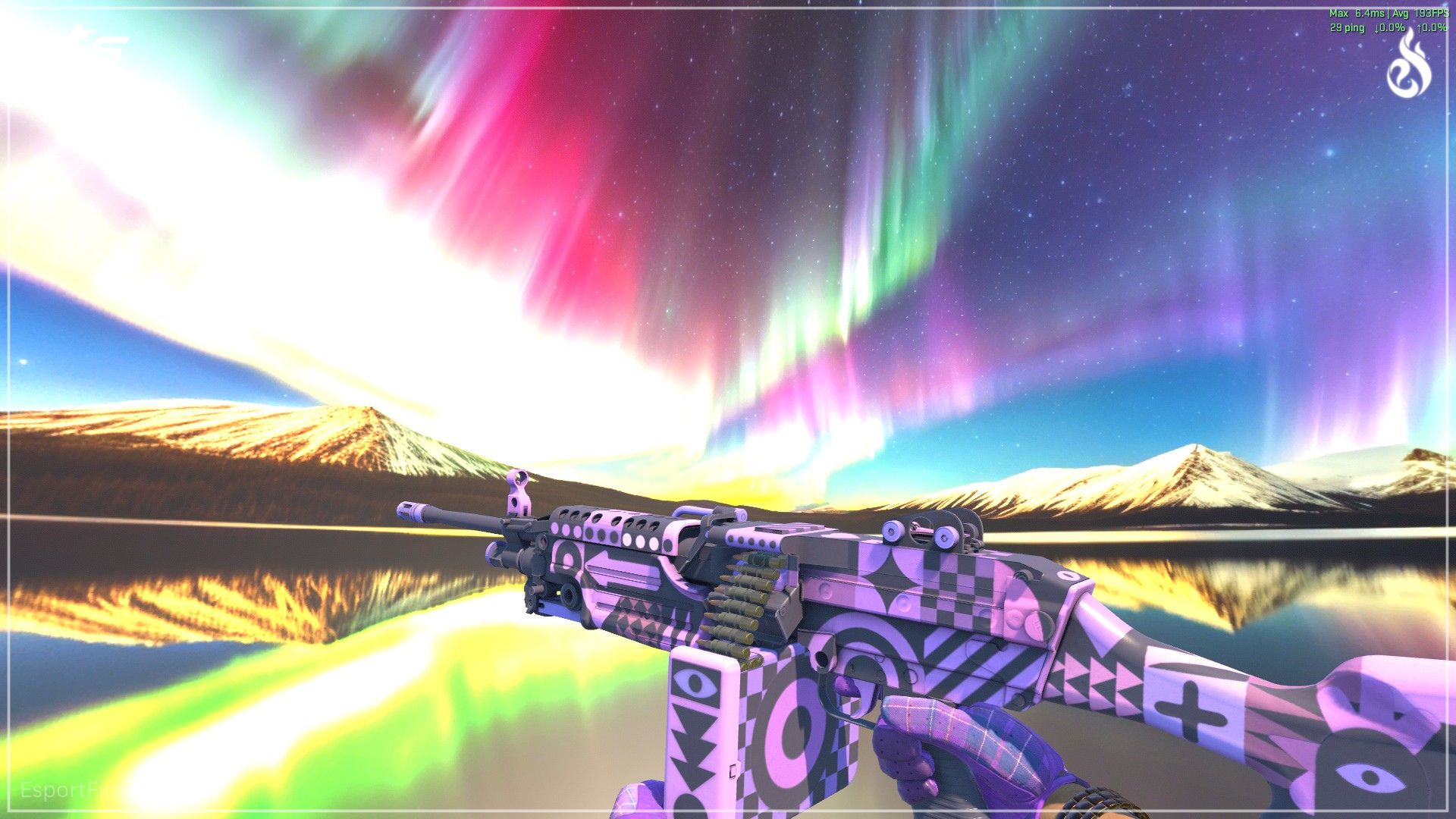 M249 Bock Blocks skin CS2 loadout