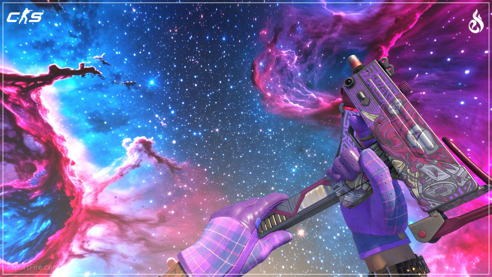 Purple loadout CS2 MAC-10 Saiba Oni Purple inventory CS2 purple skins