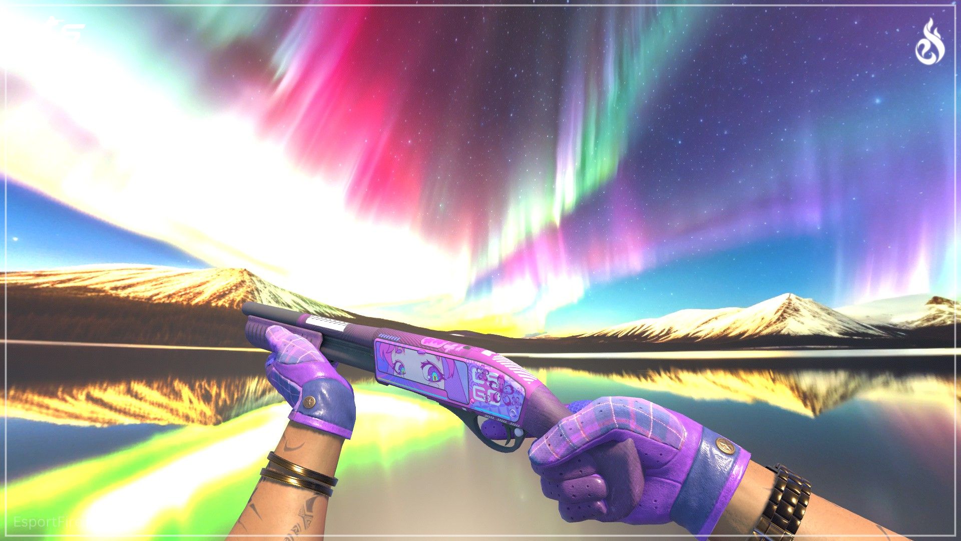 Sawed-Off KissLove skin CS2 loadout