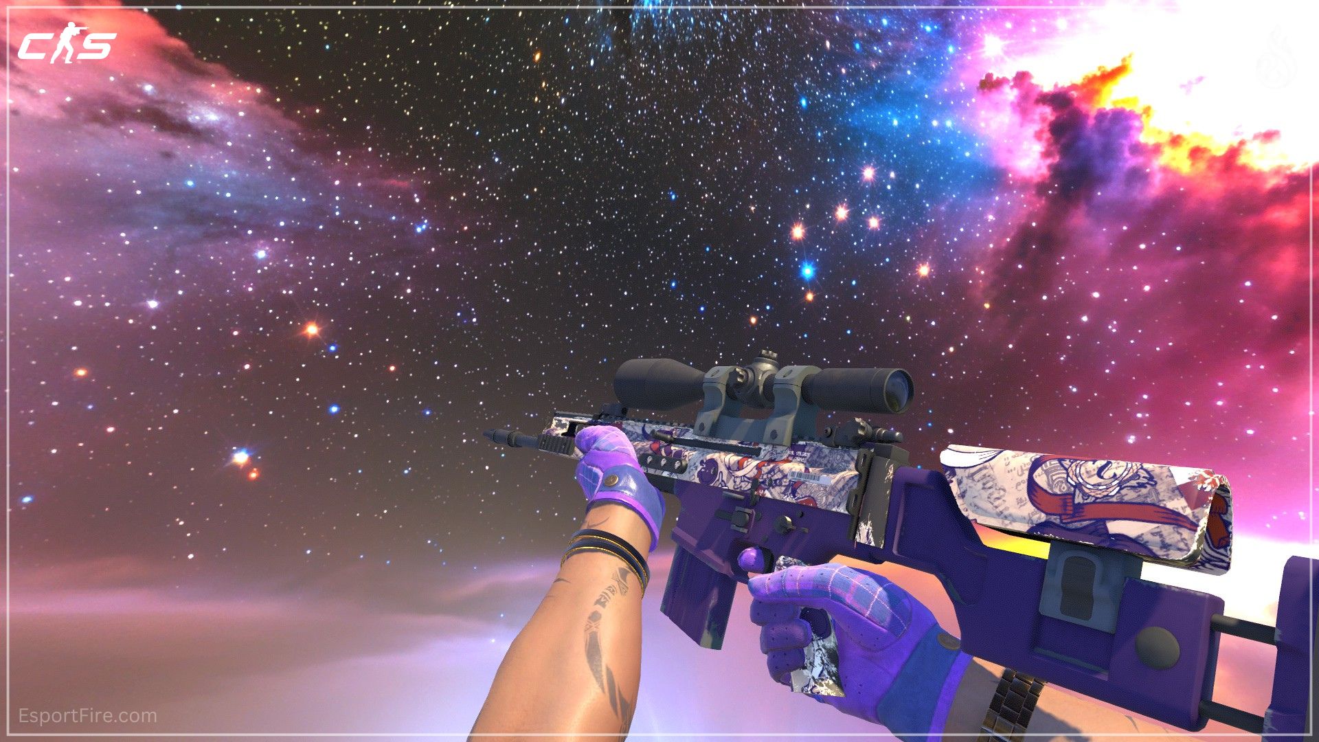 SCAR-20 Magna Carta skin CS2 loadout