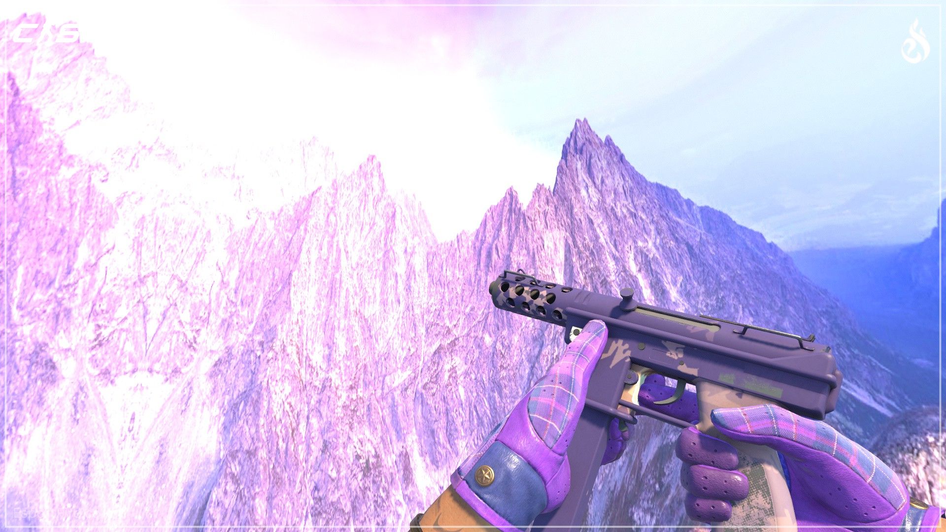 Purple CS2 loadout Tec-9 Sandstorm purple pattern skin Purple inventory CS2