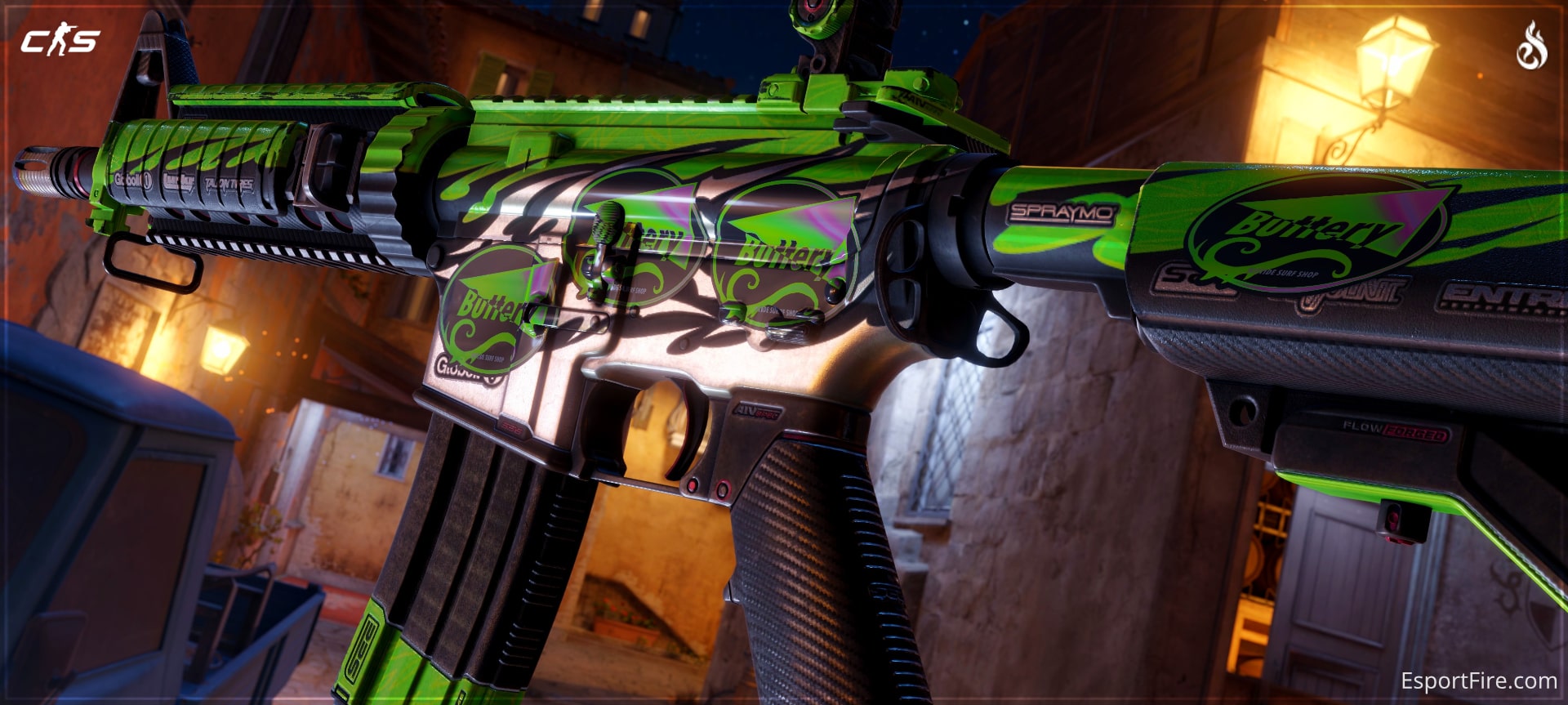 M4A4 | Full Throttle Sticker Craft