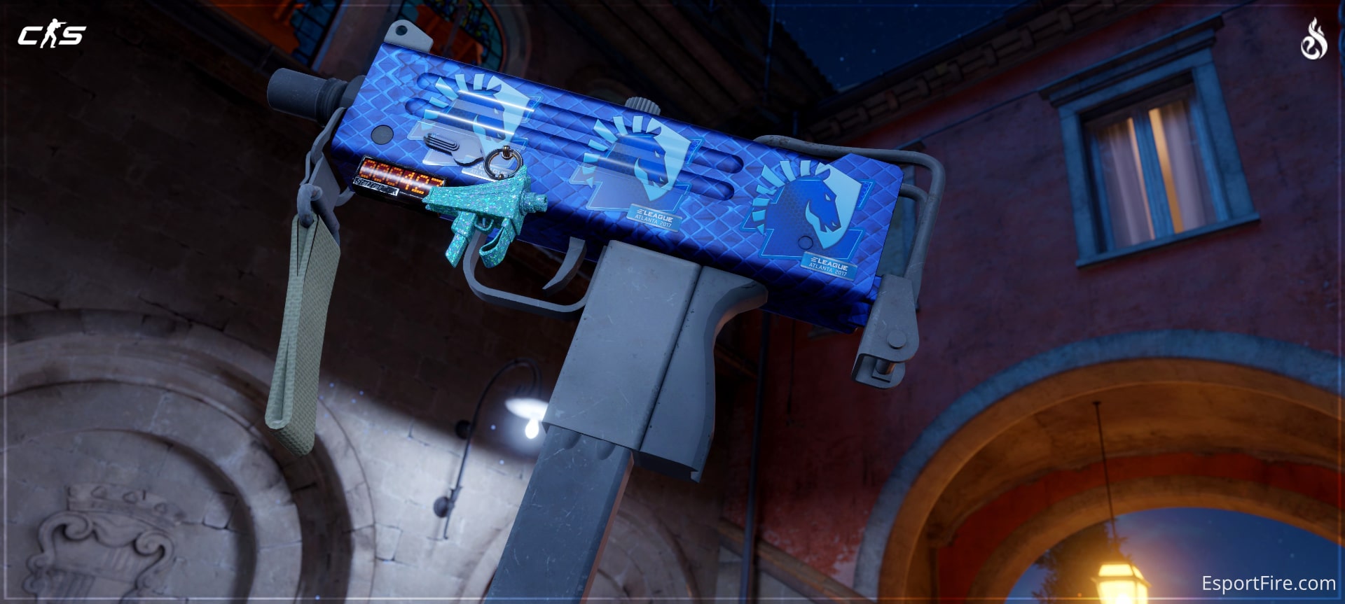 MAC-10 | Lapis Gator Sticker Craft