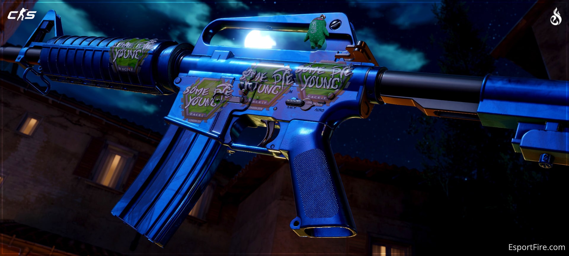 M4A1-S | Blue Phosphor Sticker Craft