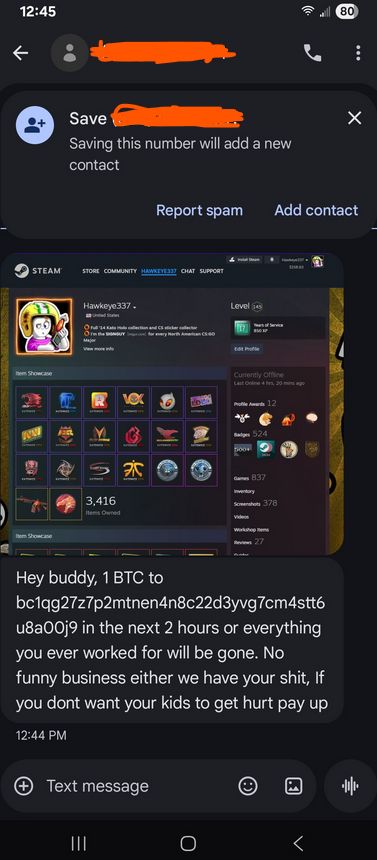 CS2 Katowice 2014 Holo collection scammed and hacked 300k scam in Counter-Strike 2