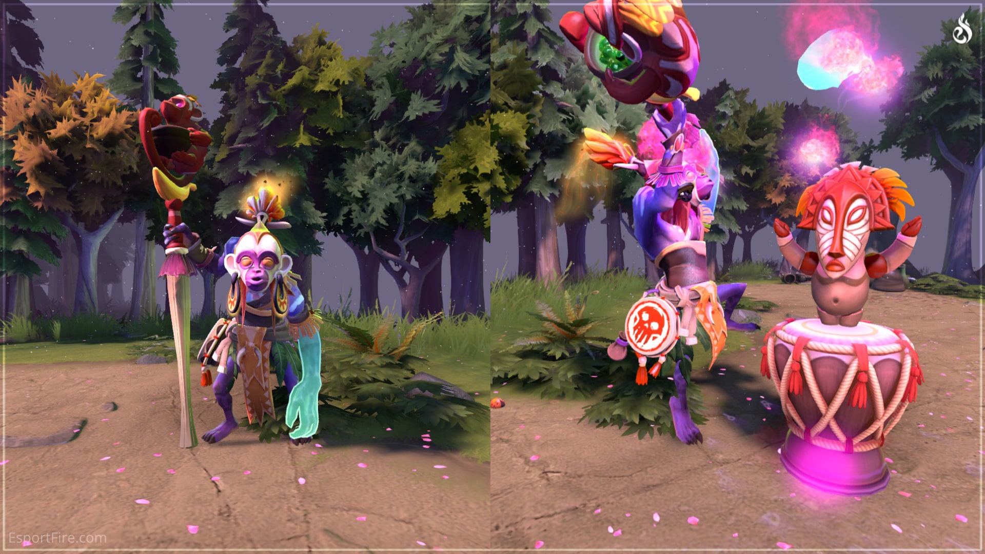 Dota 2 Witch Doctor Servants of the Sightless Shamans
