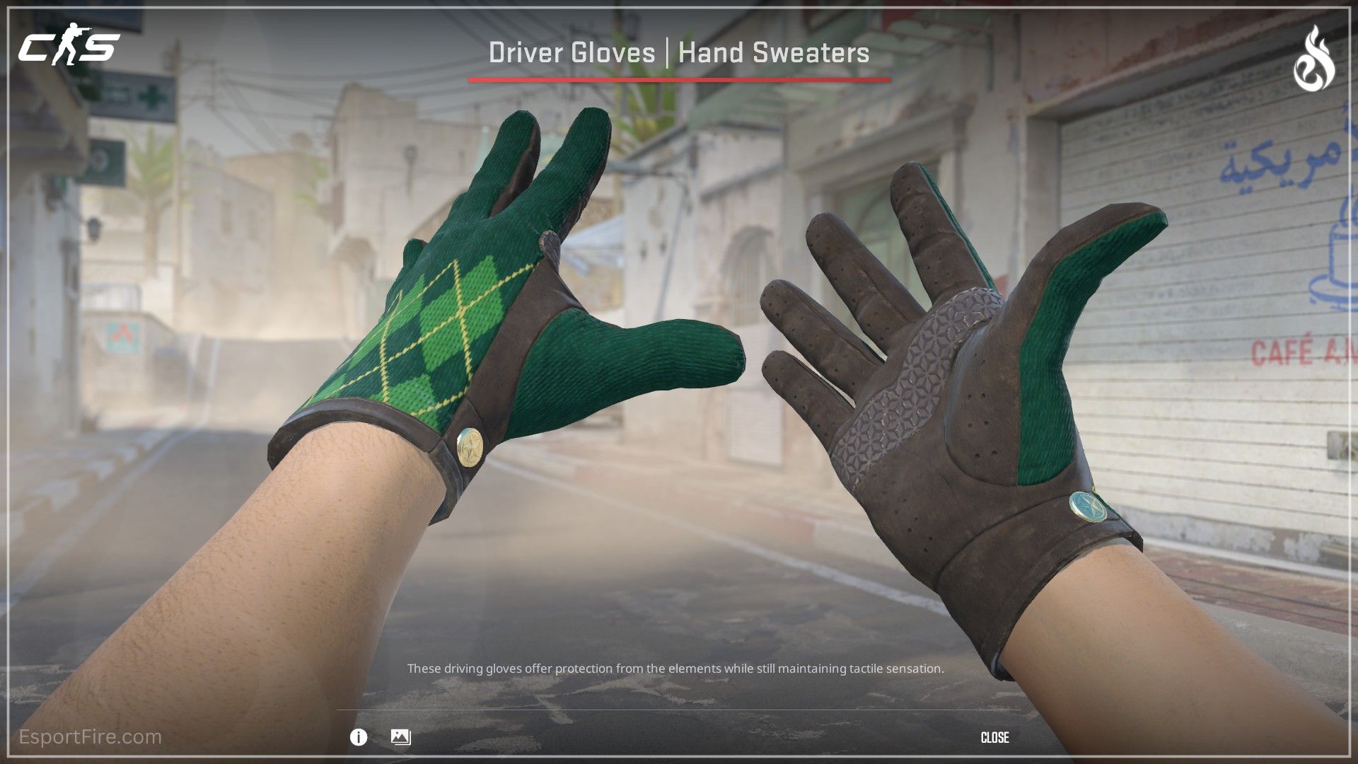 Inspecting all new CS2 gloves from the Dead Hand Terminal Collection Driver Gloves Hand Sweaters green CS2 gloves