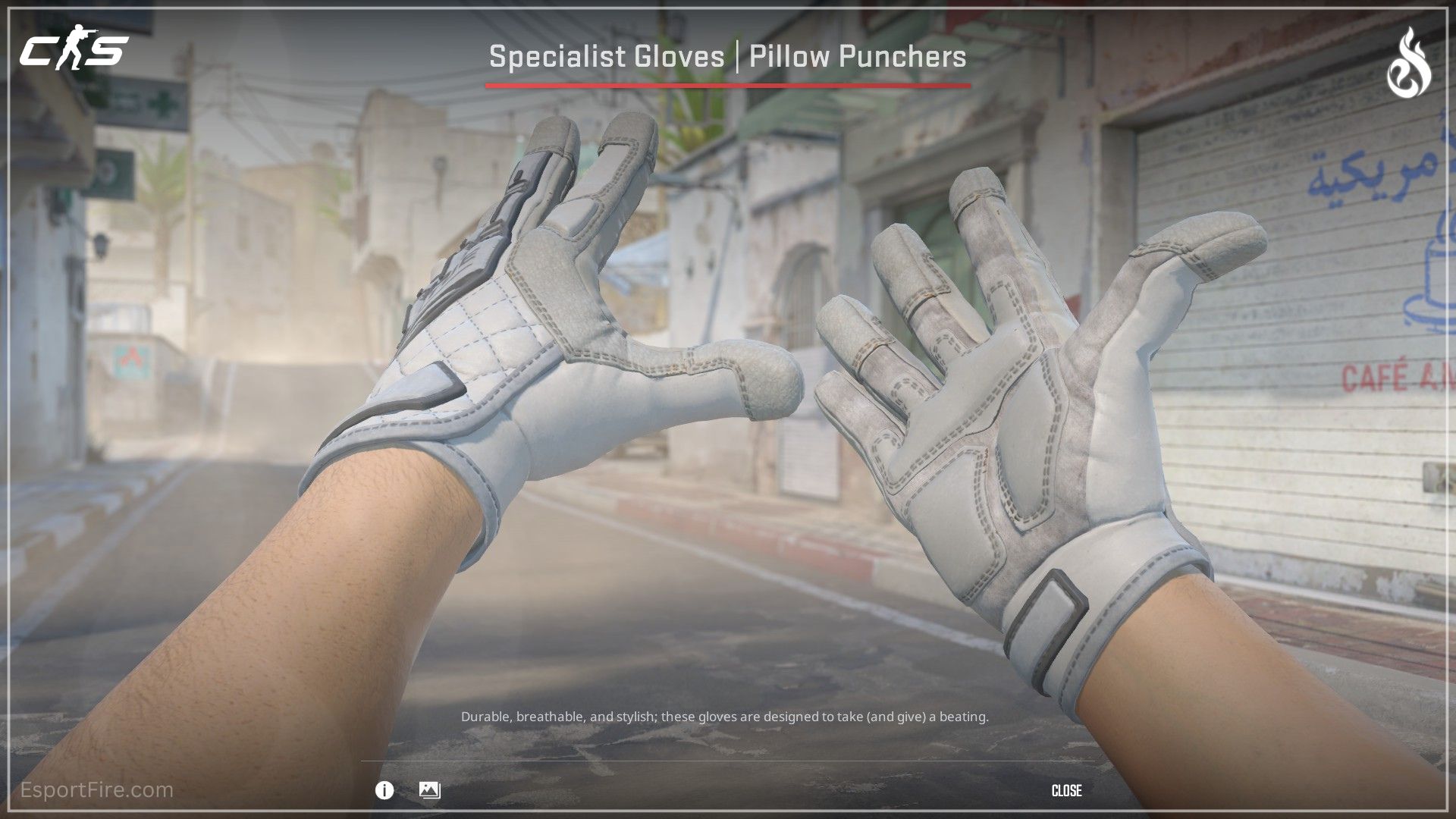 Inspecting all new gloves from the Dead Hand update Specialist Gloves Pillow Punchers white CS2 gloves