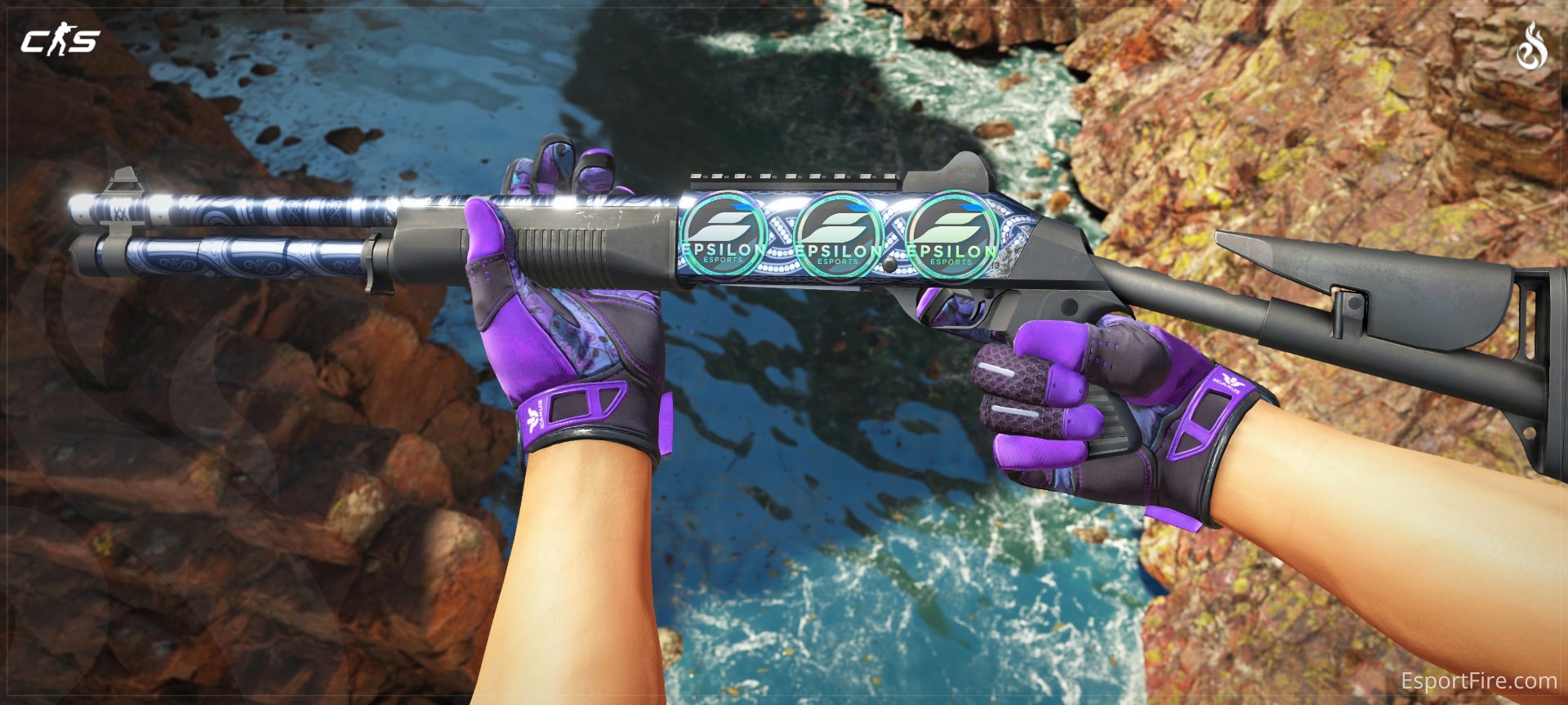 XM1014 Frost Borre and Sticker Craft