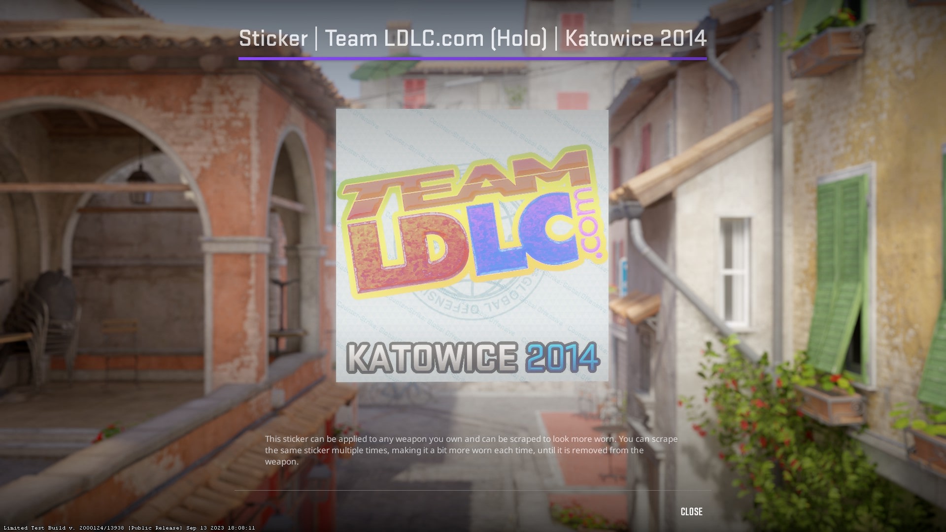 Sticker Team LDLC.com (Holo) Katowice 2014 Current Price