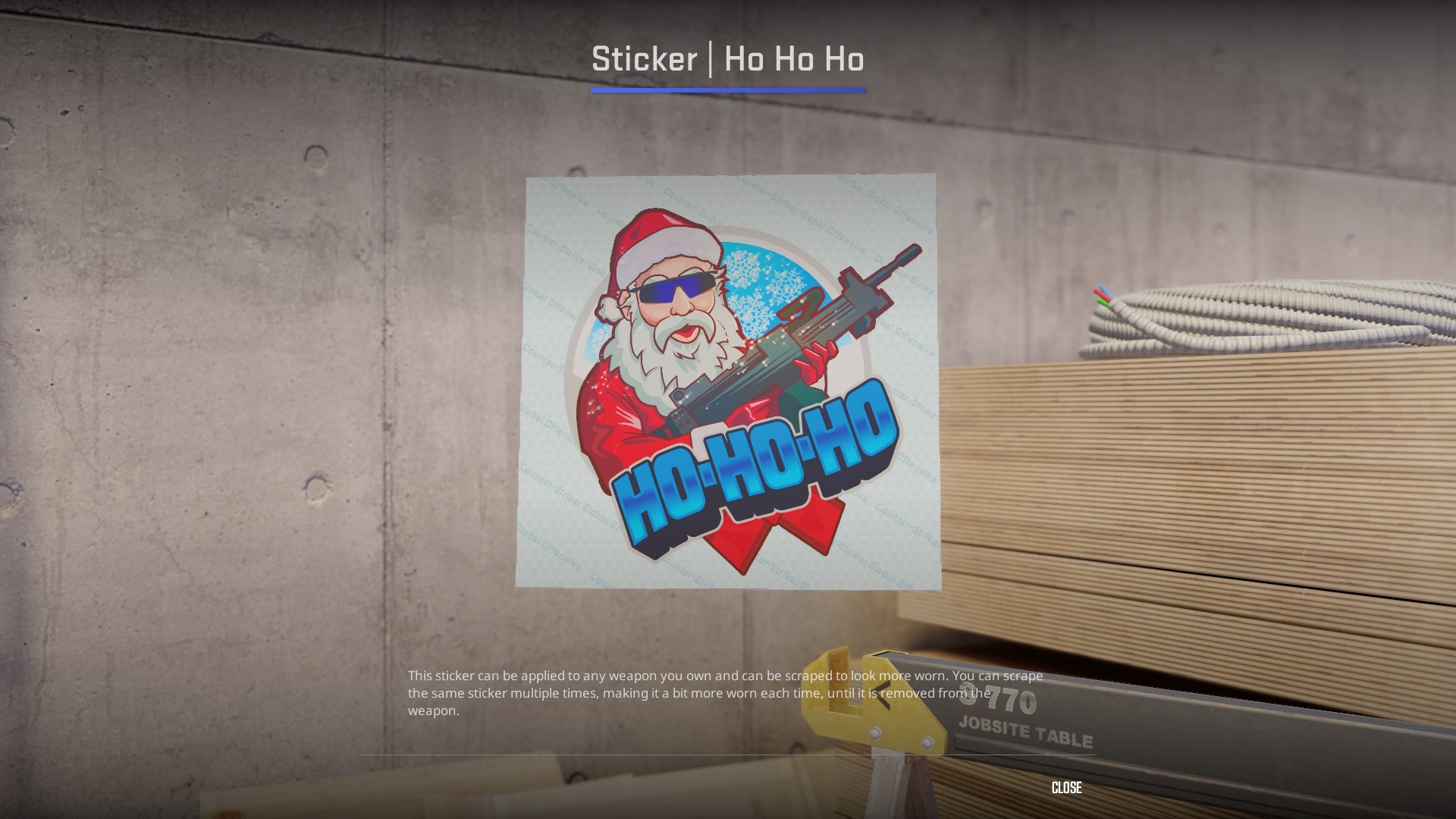Ho Ho Ho-Sticker