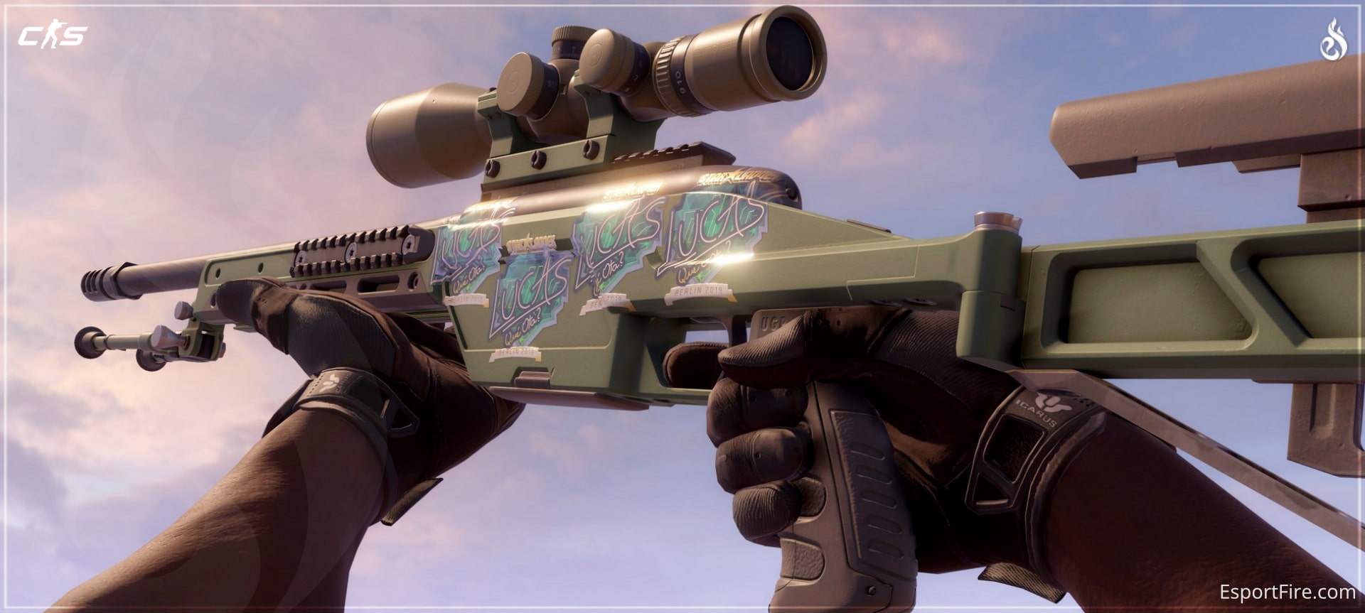 SSG 08 | Green Ceramic Sticker Craft