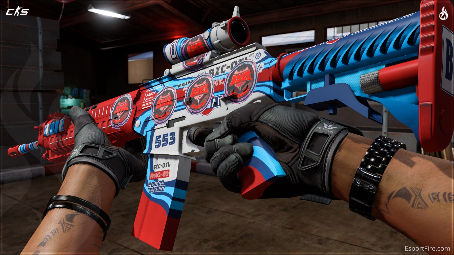 SG553 Integrale Sticker Craft CS2