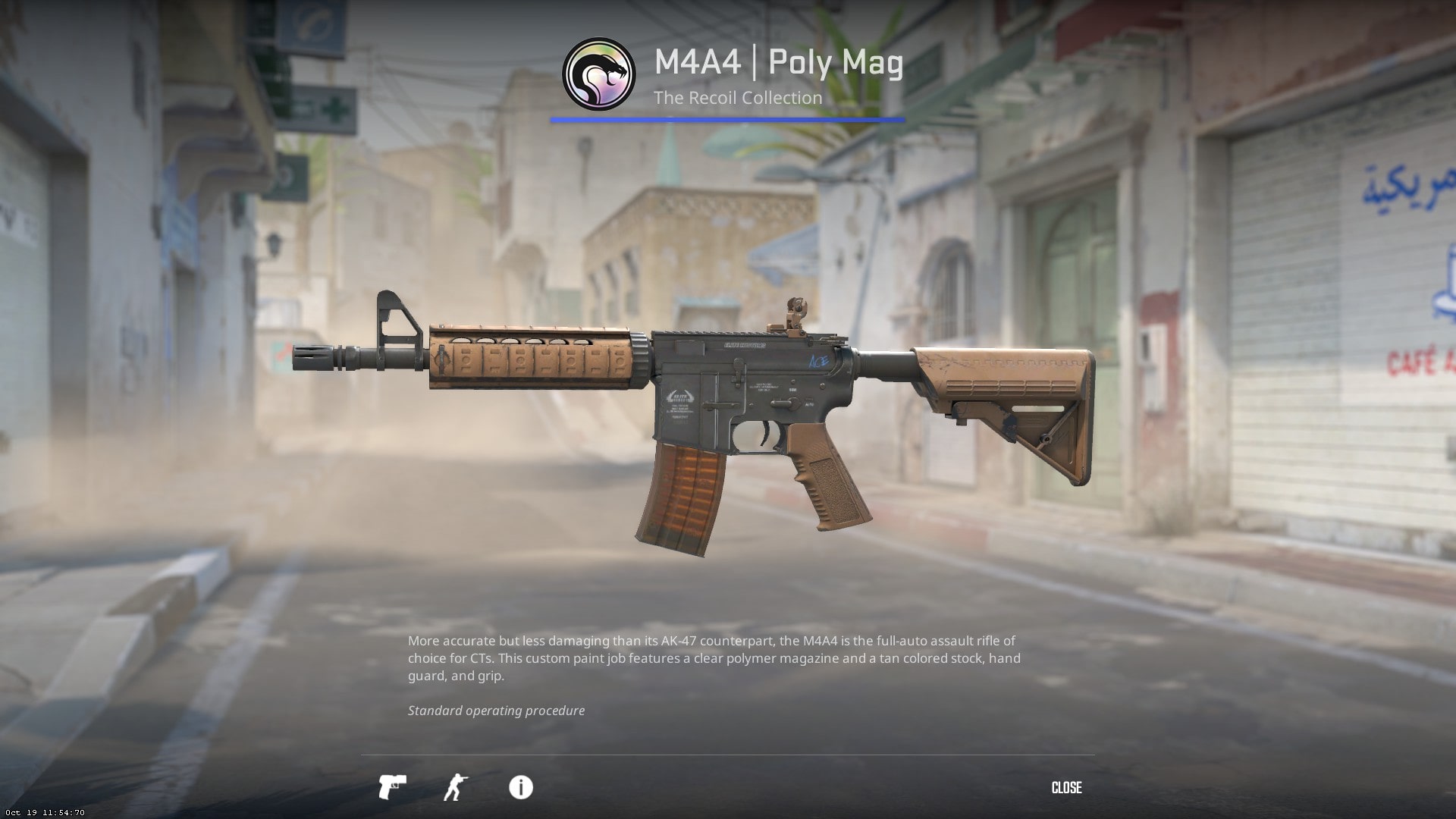 CS2 best cheap M4A4 skins Poly Mag