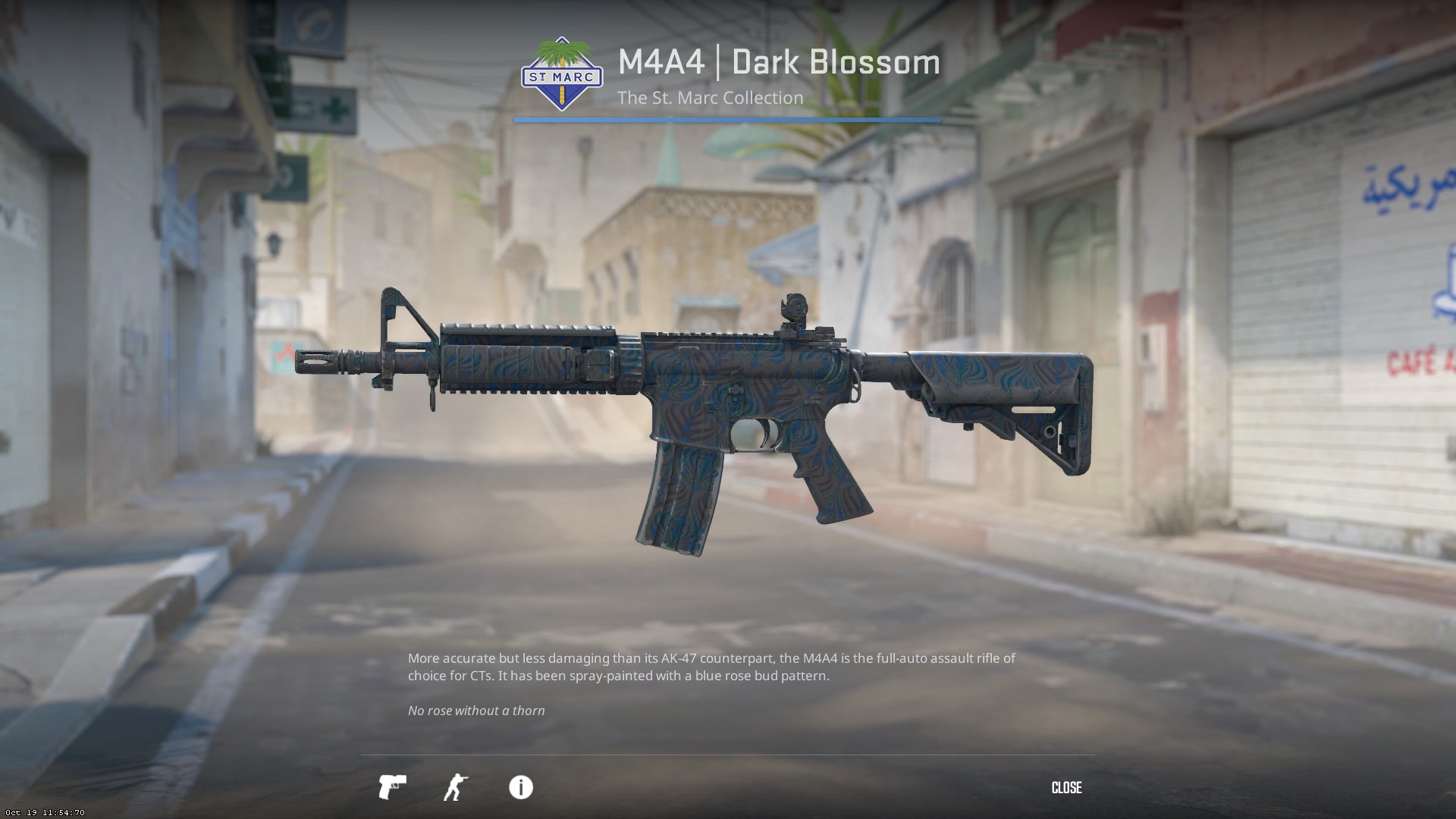 CS2 best cheap M4A4 skins Dark Blossom