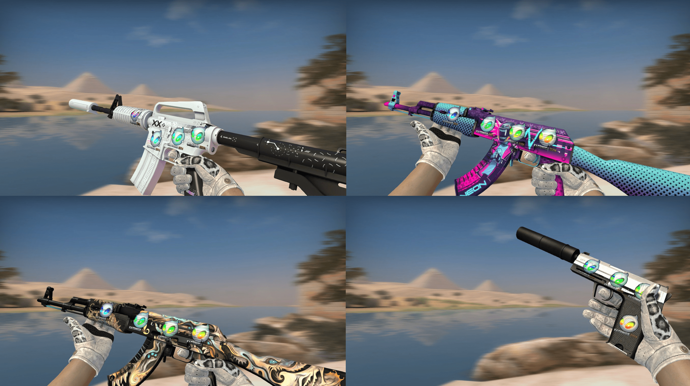 Dignitas Holo Katowice 2014 CS:GO Sticker – Rare CS2 Holo Effect Decal