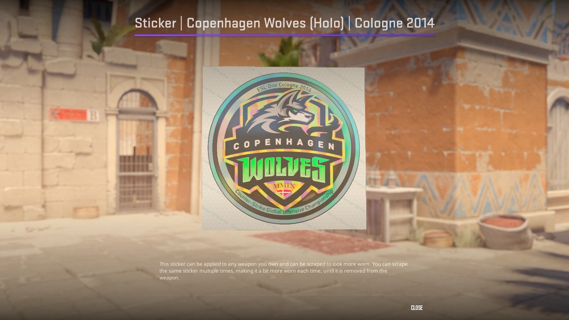 Cologne 2014 Copenhagen Wolves (Holo)