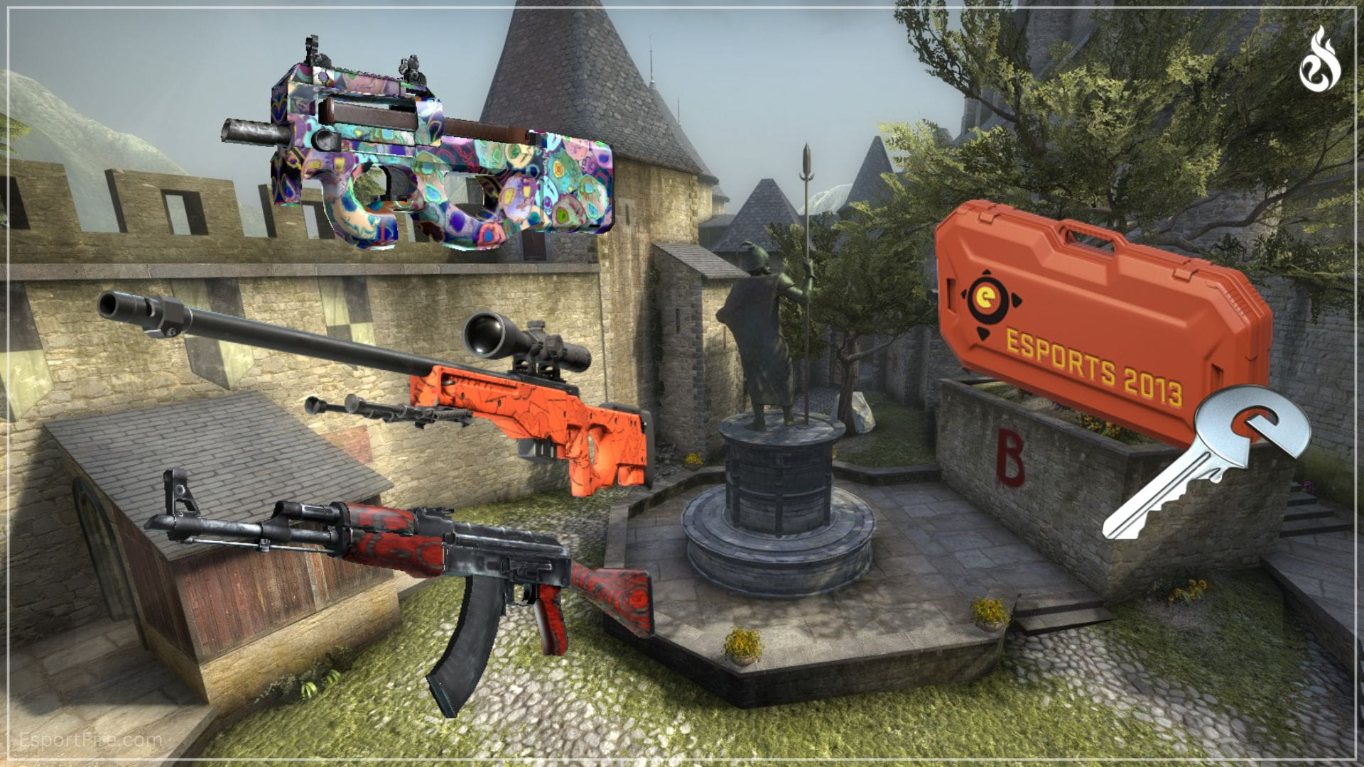 CSGO CS2 eSport 2013 case one of the first ever CSGO cases history of CS2 items cases and skins