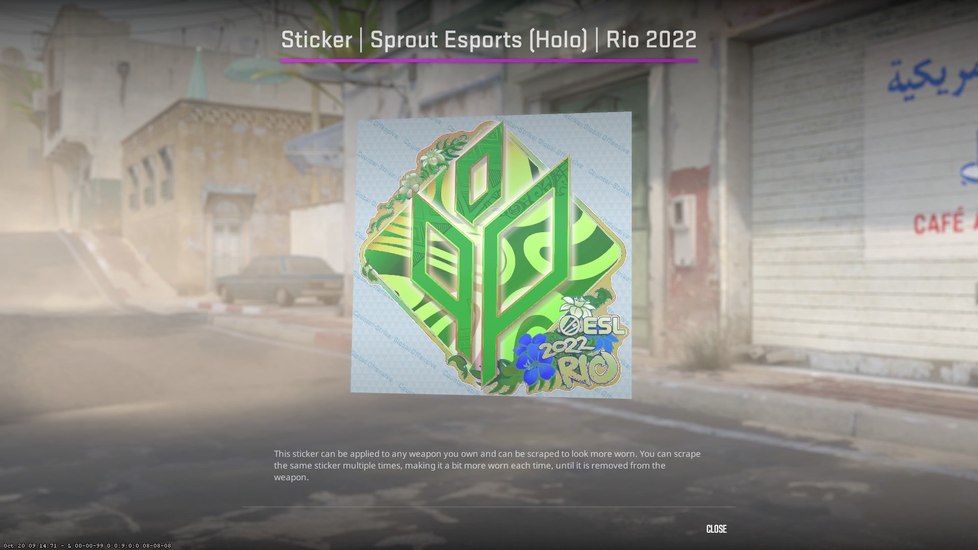 Sticker | Sprout Esports (Holo) | Rio 2022