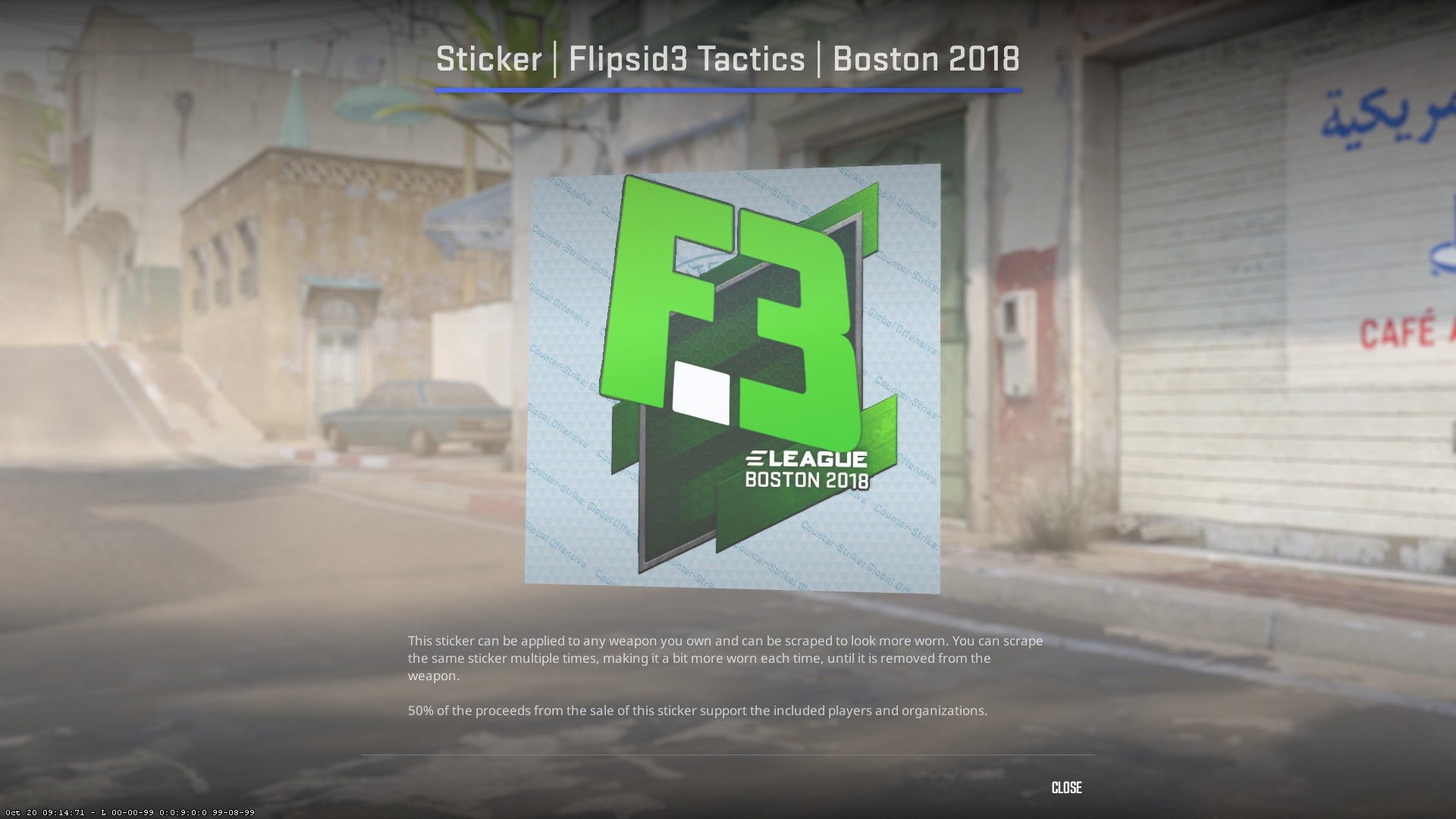 Sticker | Flipsid3 Tactics | Boston 2018