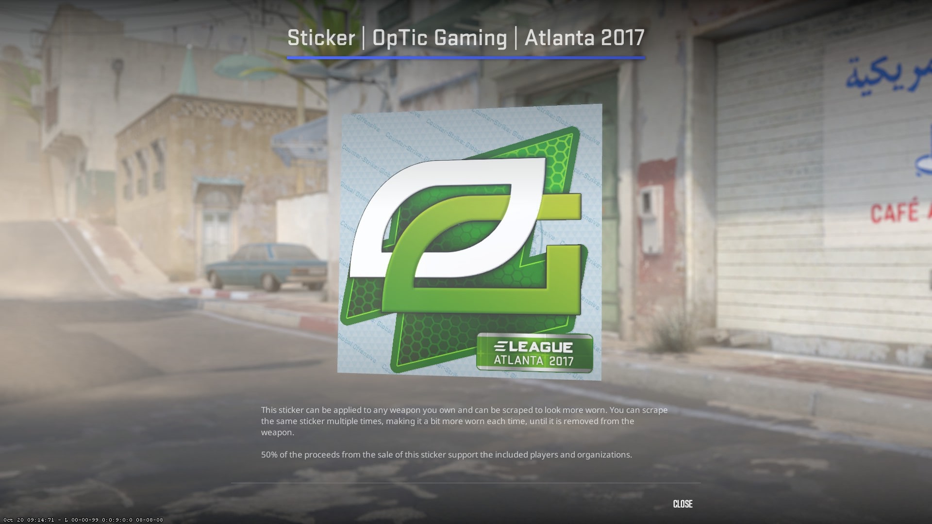 Sticker | Optic Gaming | Atlanta 2017