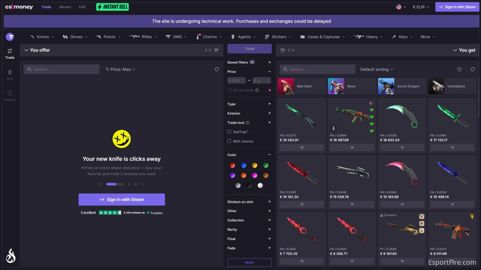Best way to trade old skins for new ones in CS2