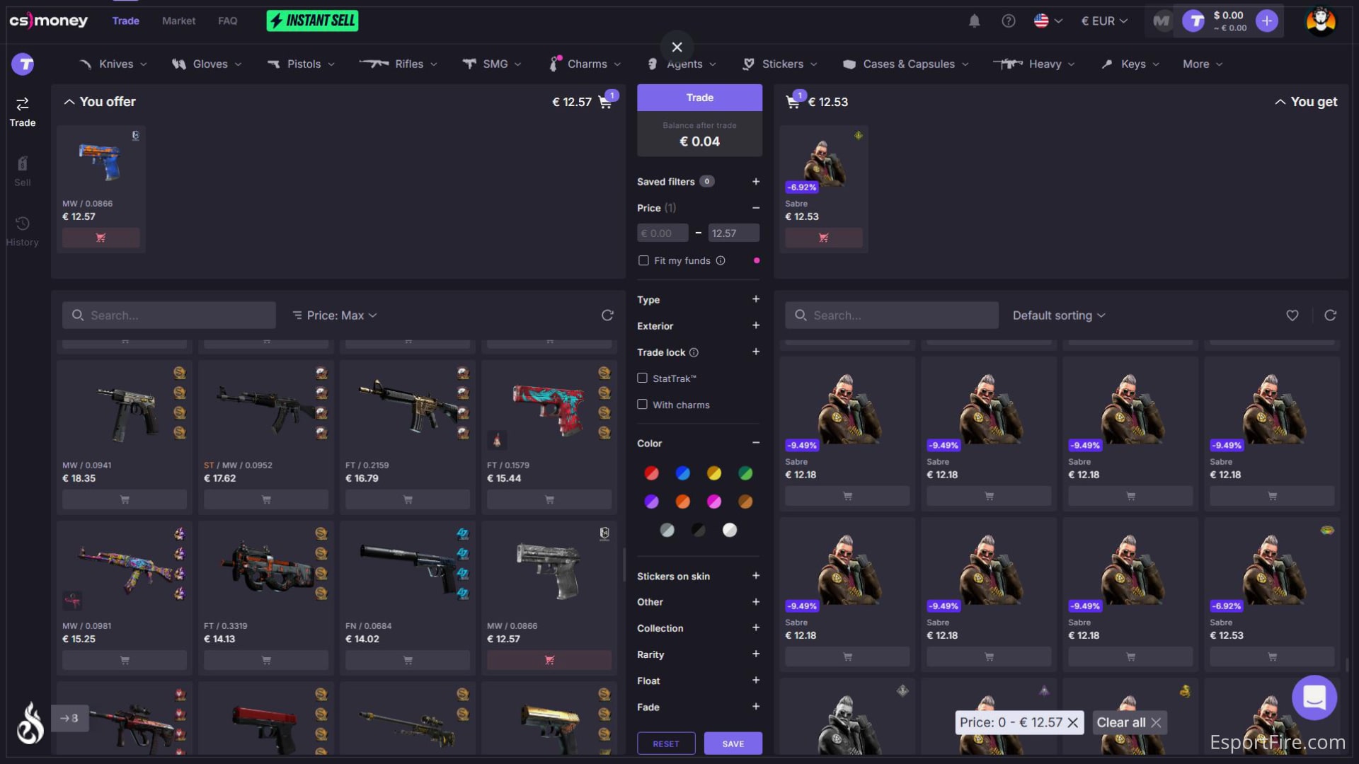 Best way to trade old skins for new ones in CS2
