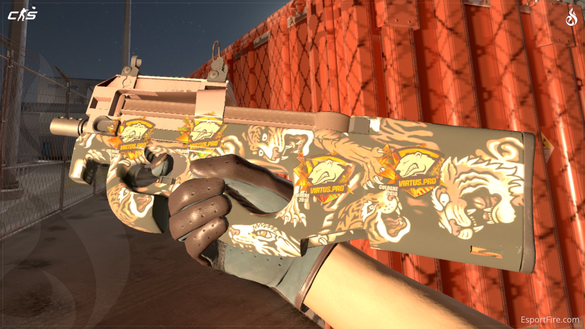 Best Sticker Craft P90 | Tiger Pit