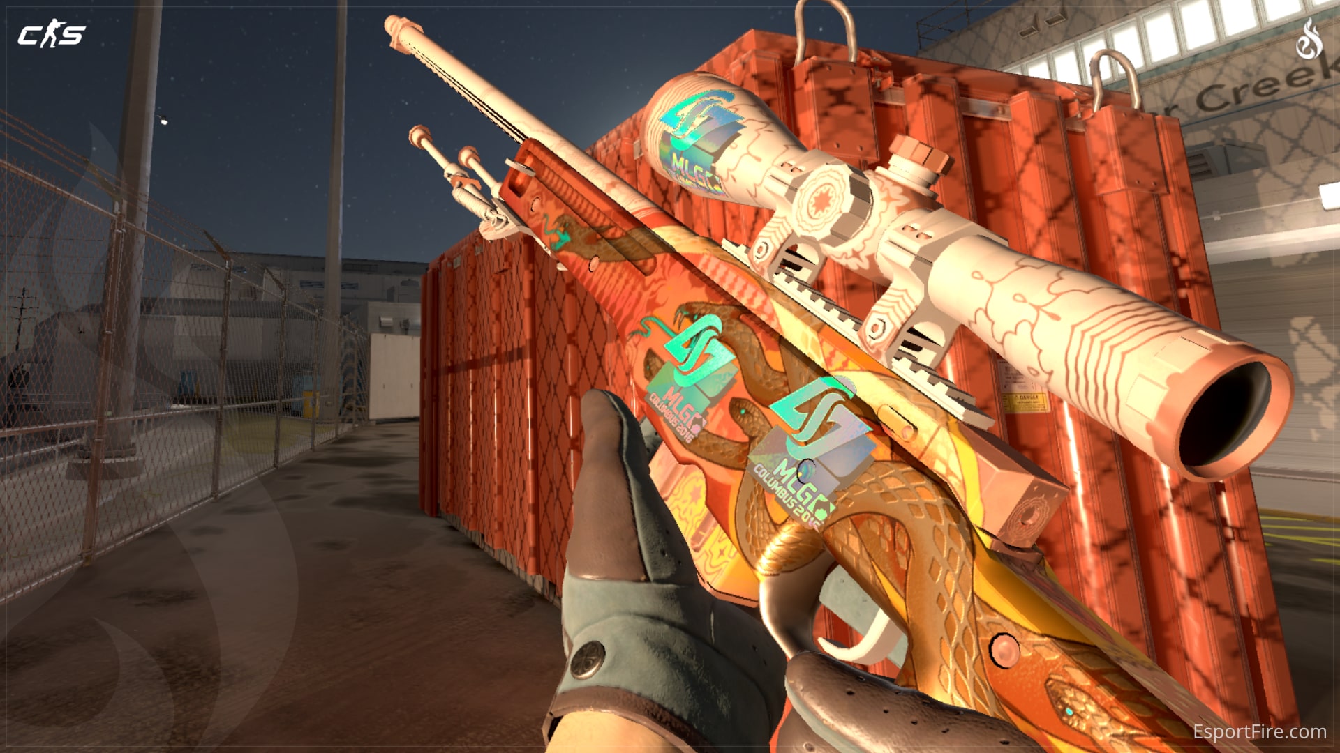 Best Sticker Craft AWP | Desert Hydra