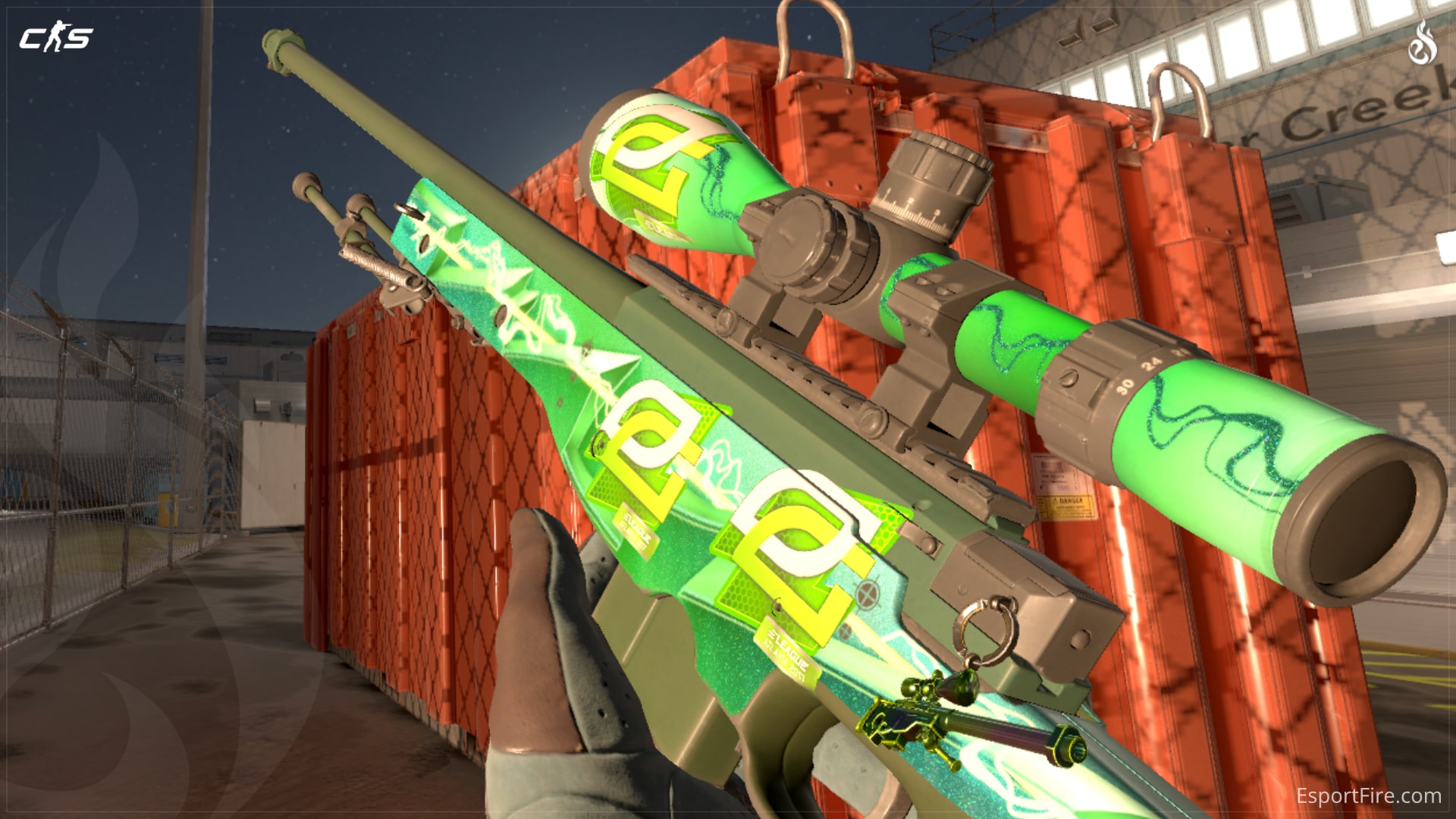 Best Sticker Craft AWP | Green Energy